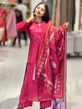 Digital Printed Muslin Kurta Set | IB126