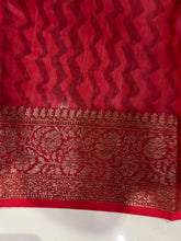 Print With Banarasi Border Detailed Chanderi Silk Saree | NLM214