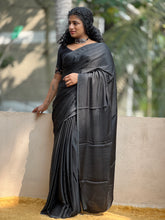 Modal Silk Plain  Saree | VFC424