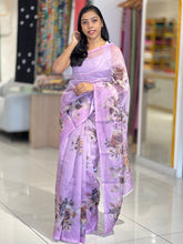 Digital Printed Floral Patterned Kota Saree | BLD1212