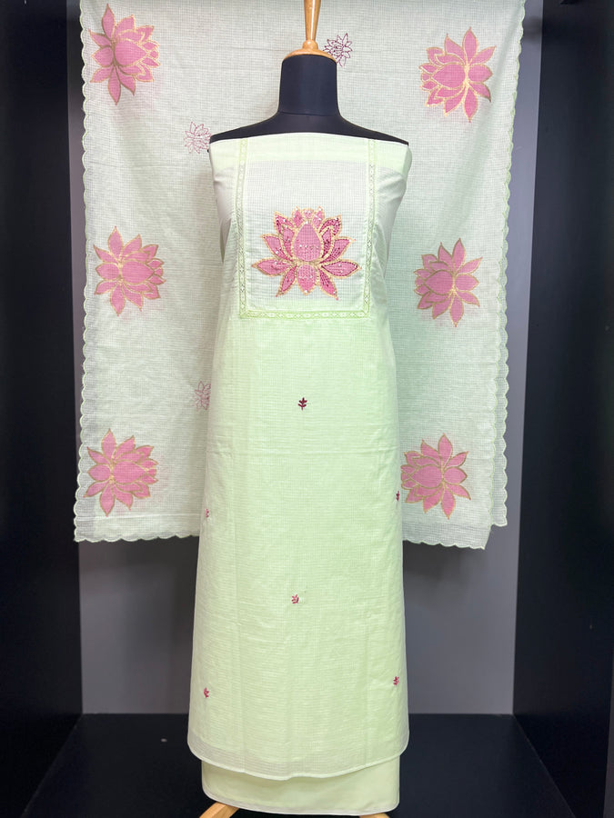 Floral Pattern Kota Salwar Set  | PHU161