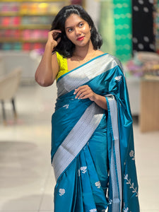 Zari Weaved Banarasi Silk Saree | NN329