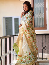 Hand Painted Tussar Kota Saree | SBS903