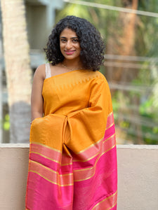 Kadai Weaving Semi Silk Saree | SKH162