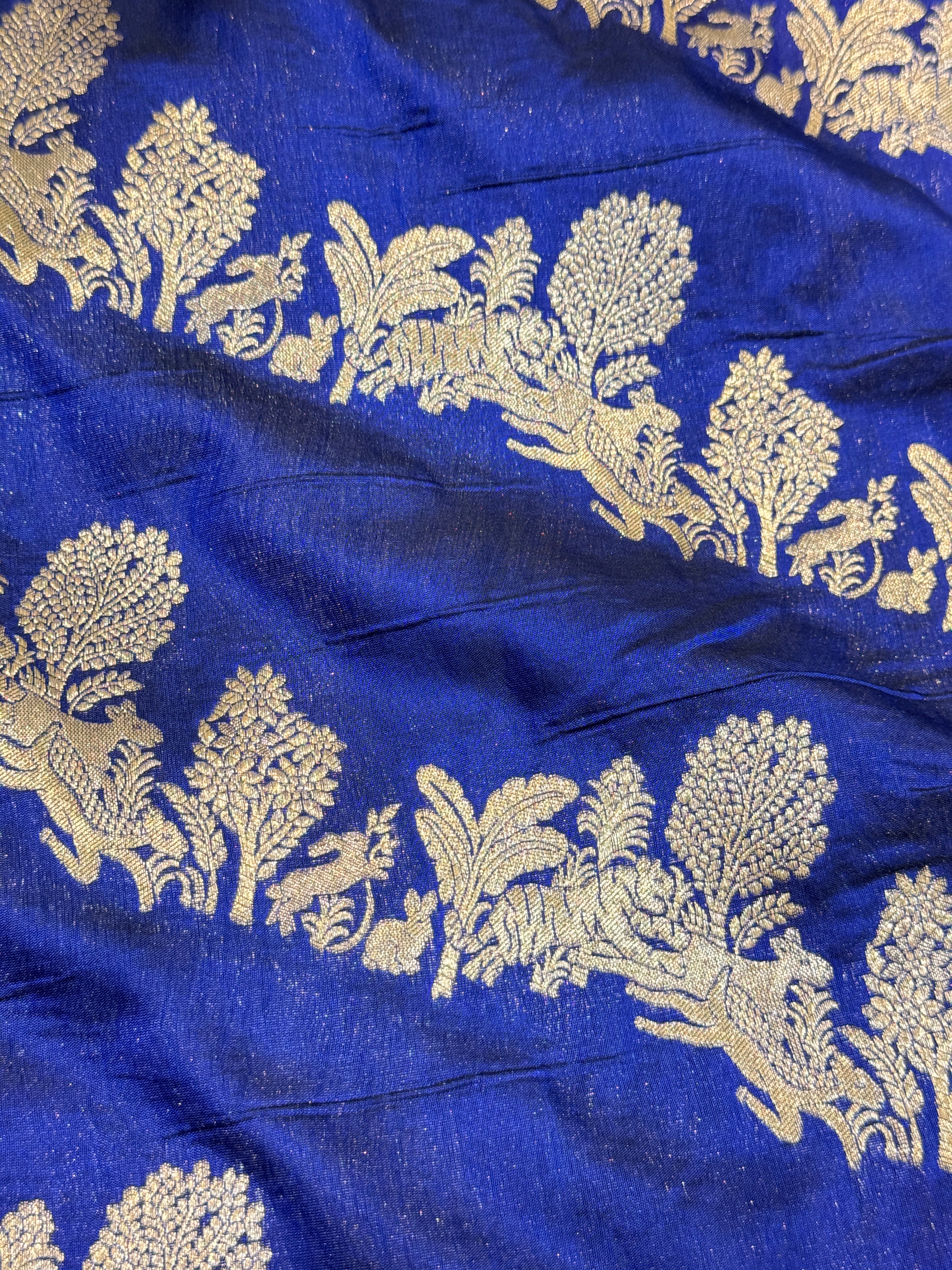 Vanasimha Glory in Pure Kathan Silk | KMM102