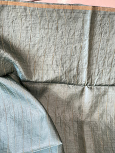 Floral Embroidery With Kesiya Weaved Tussar Saree | MNH485