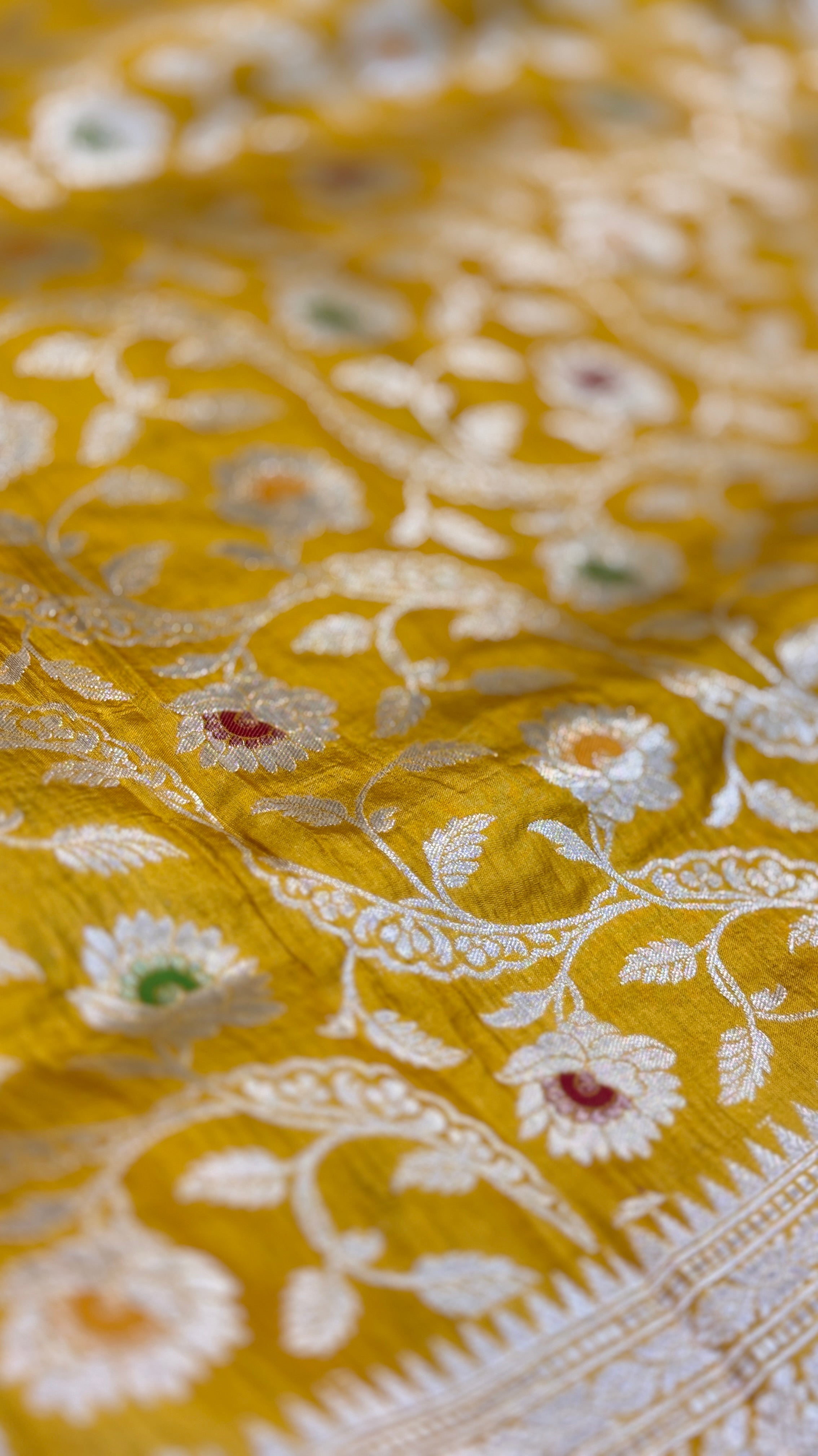 Luxury Woven by Hand Loom Pure Kathan Saree  | KMM101