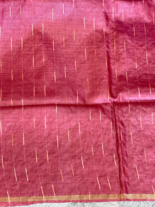 Floral Embroidery With Kesiya Weaved Tussar Saree | MNH483