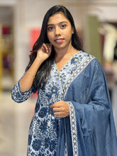 Floral Printed Cotton Kurta Set | NCF294