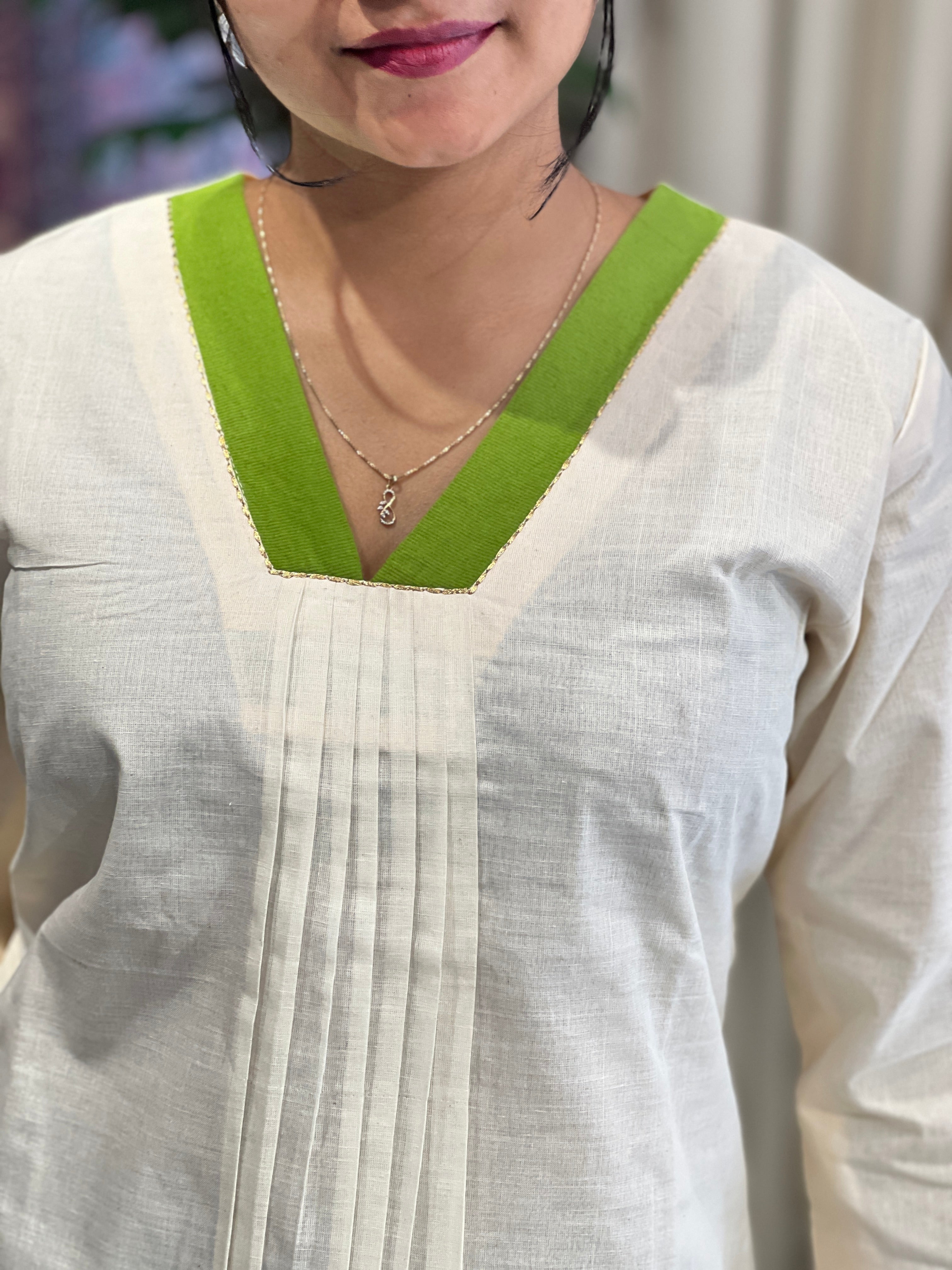 Digital Print Cotton Kurta | DNT988