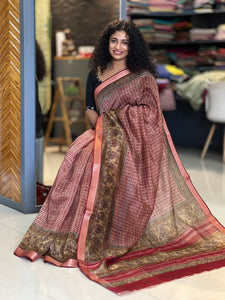 Zari Weaved Chanderi Saree | SMC124