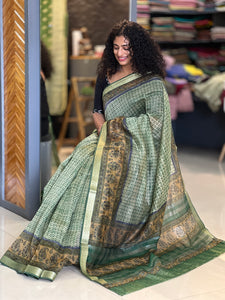 Zari Weaved Chanderi Saree | SMC124