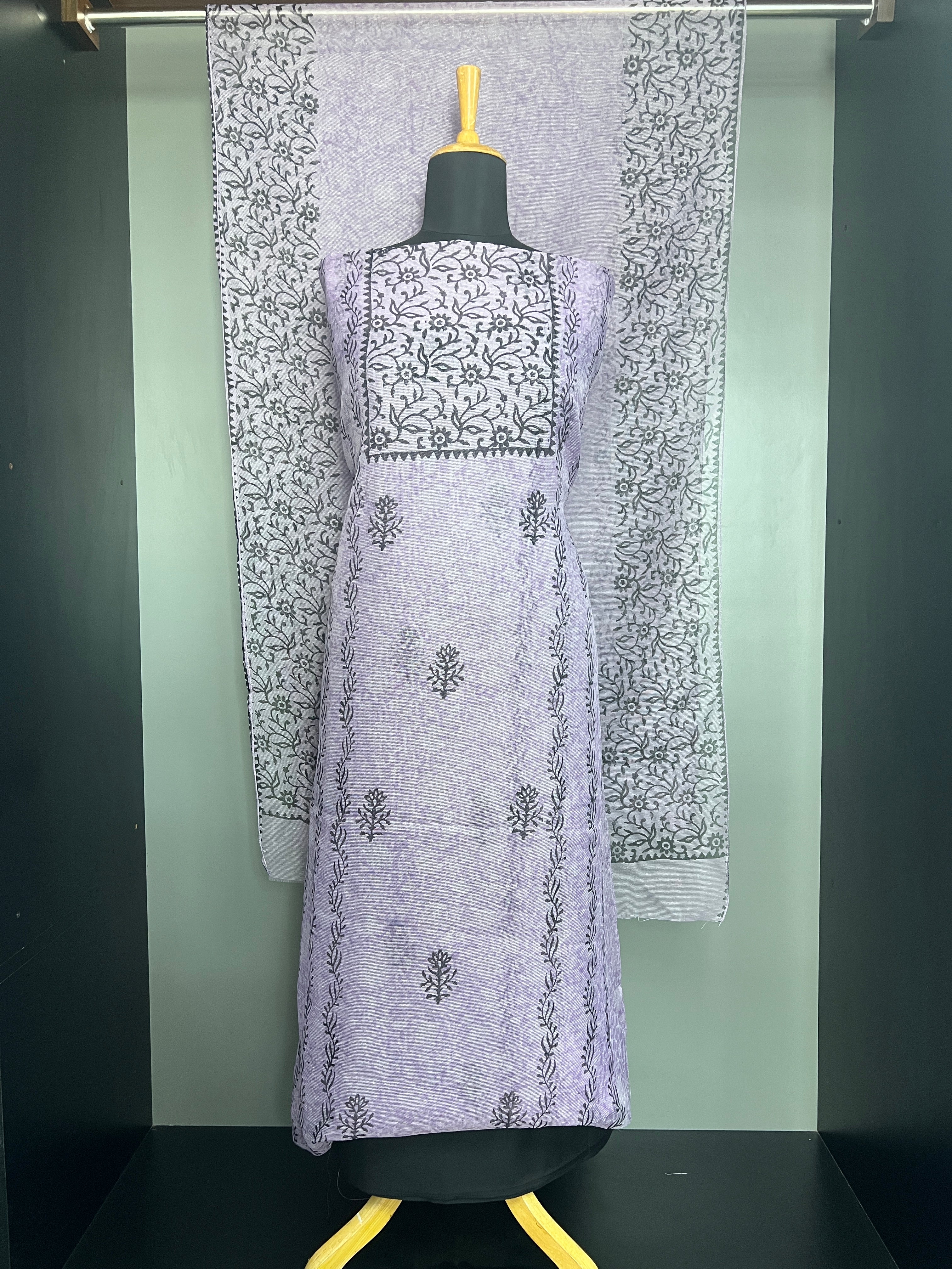 Floral Printed Pattern Kota Salwar Set | JSC596