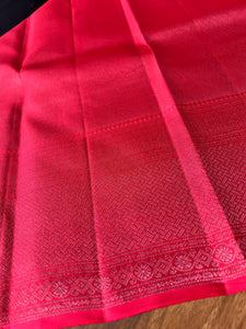 Pink Zari Weaving Hand Woven Kanchipuram Saree | SME115