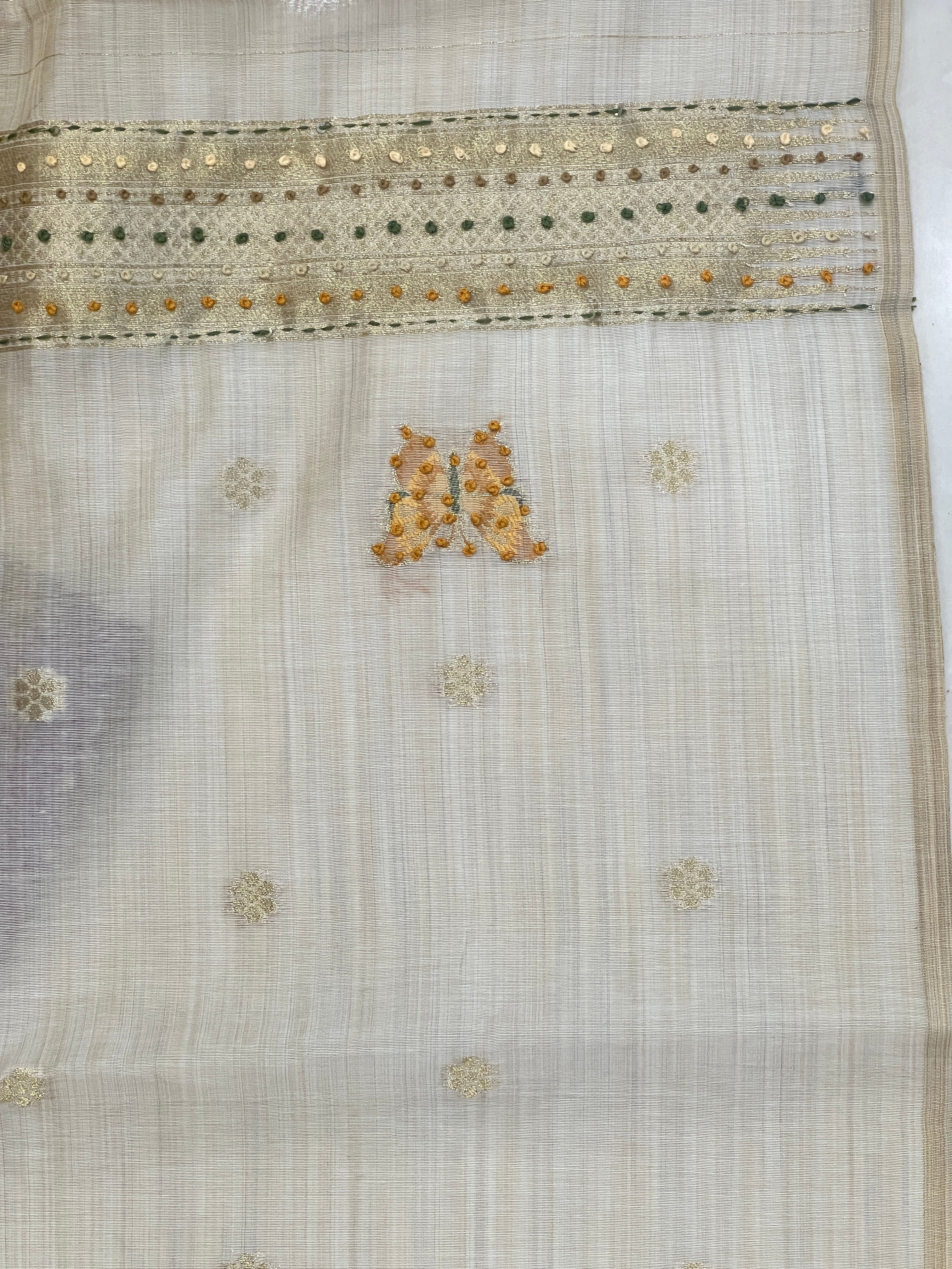Jamdani Woven Chanderi Saree | BLD1748