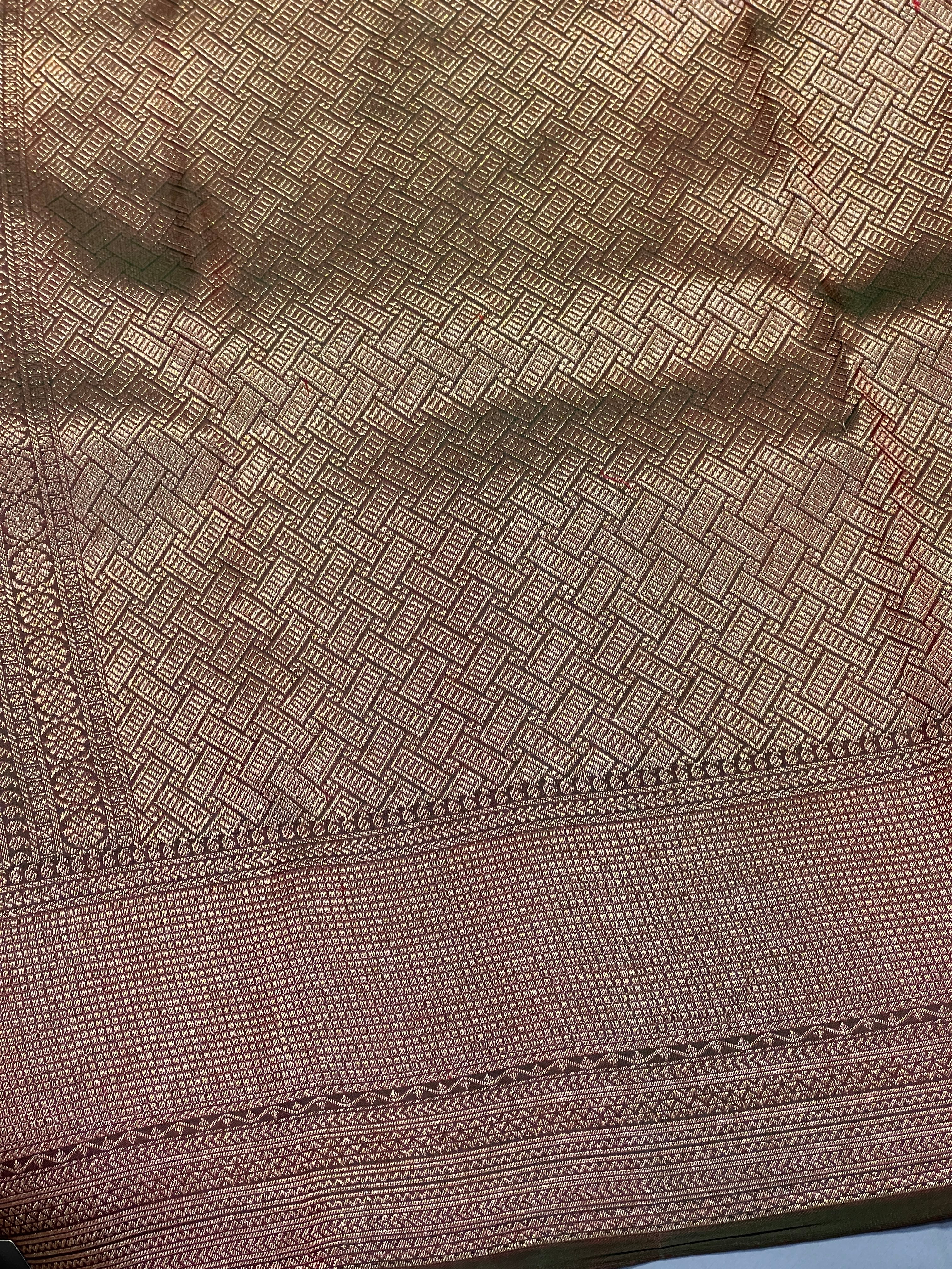 Floral Pattern Kanchipuram Saree | OM260