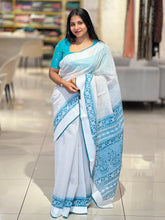 Printed Cotton Saree  | VDA183
