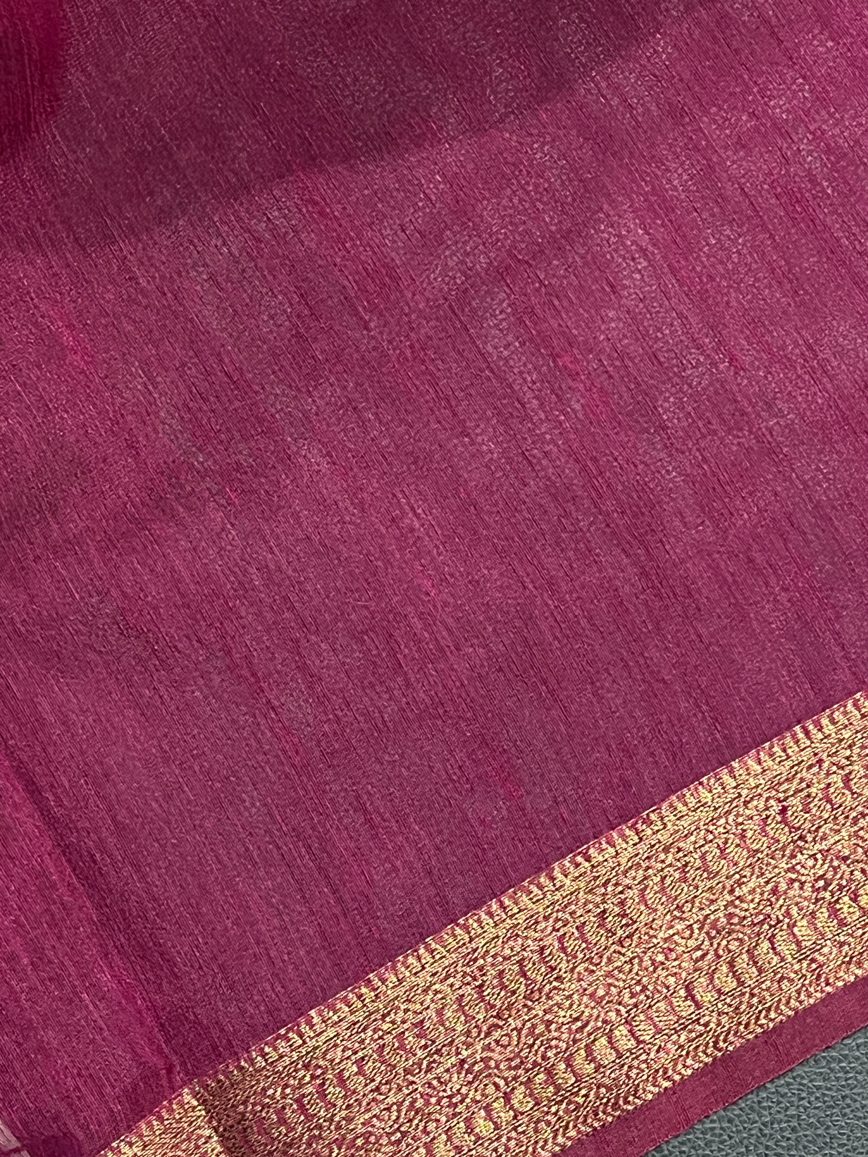 Banarasi Weaved Semi Geecha Saree | YNG468