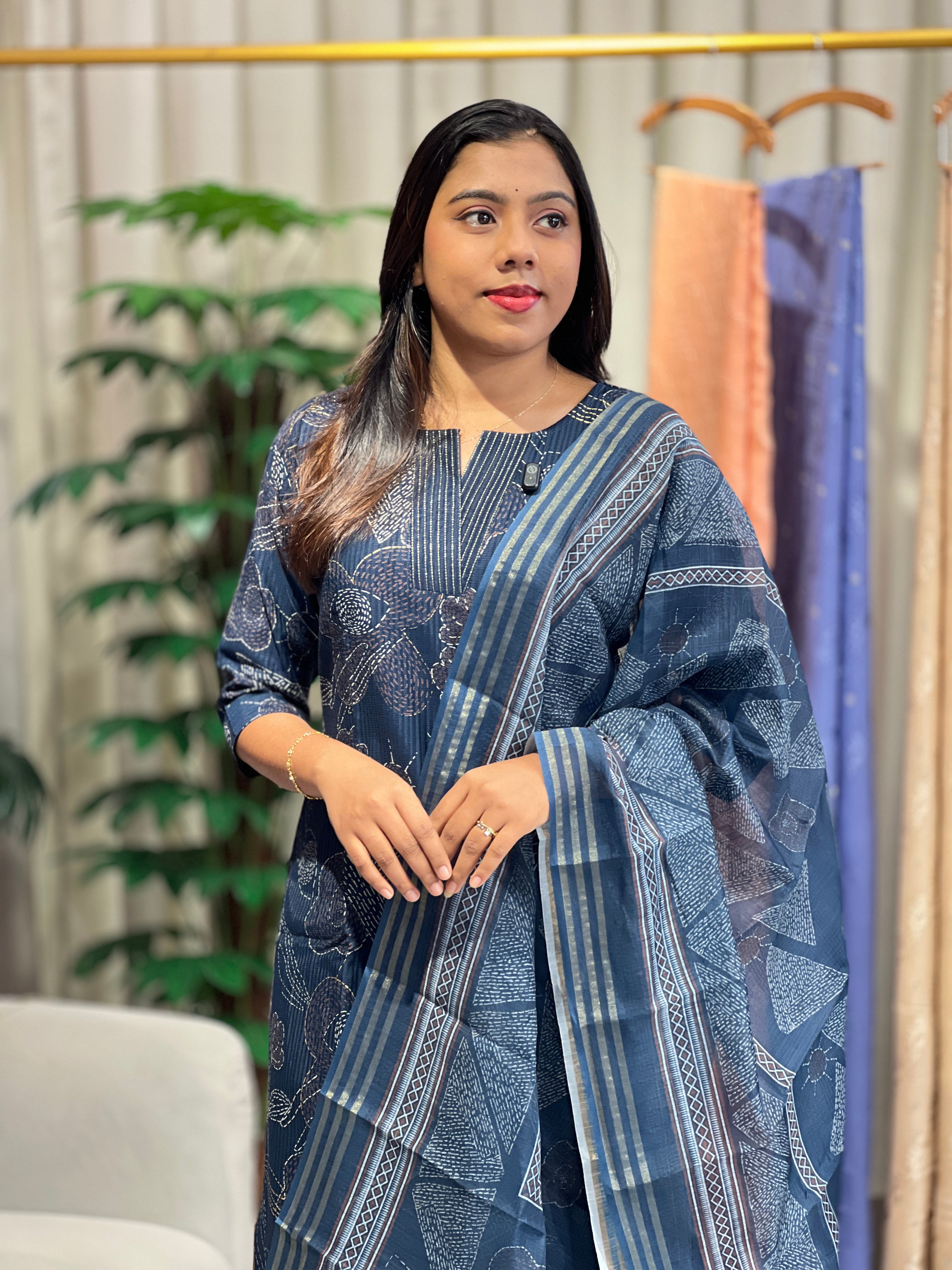 Printed Pattern Rayon Kurta Set | MSN241