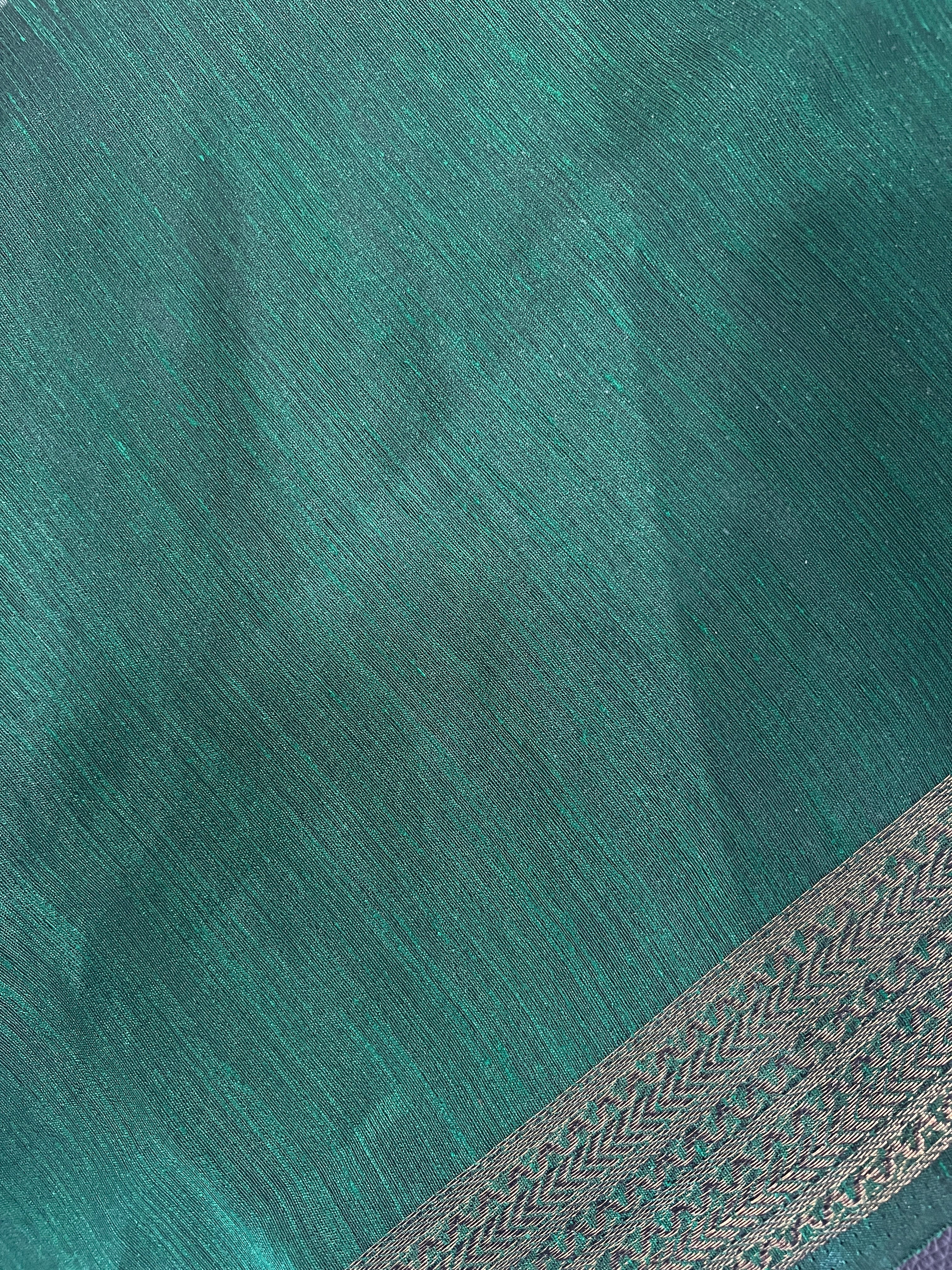Banarasi Weaved Semi Geecha Saree | YNG476