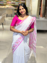 Jaal Pattern Cotton Saree | VDA180