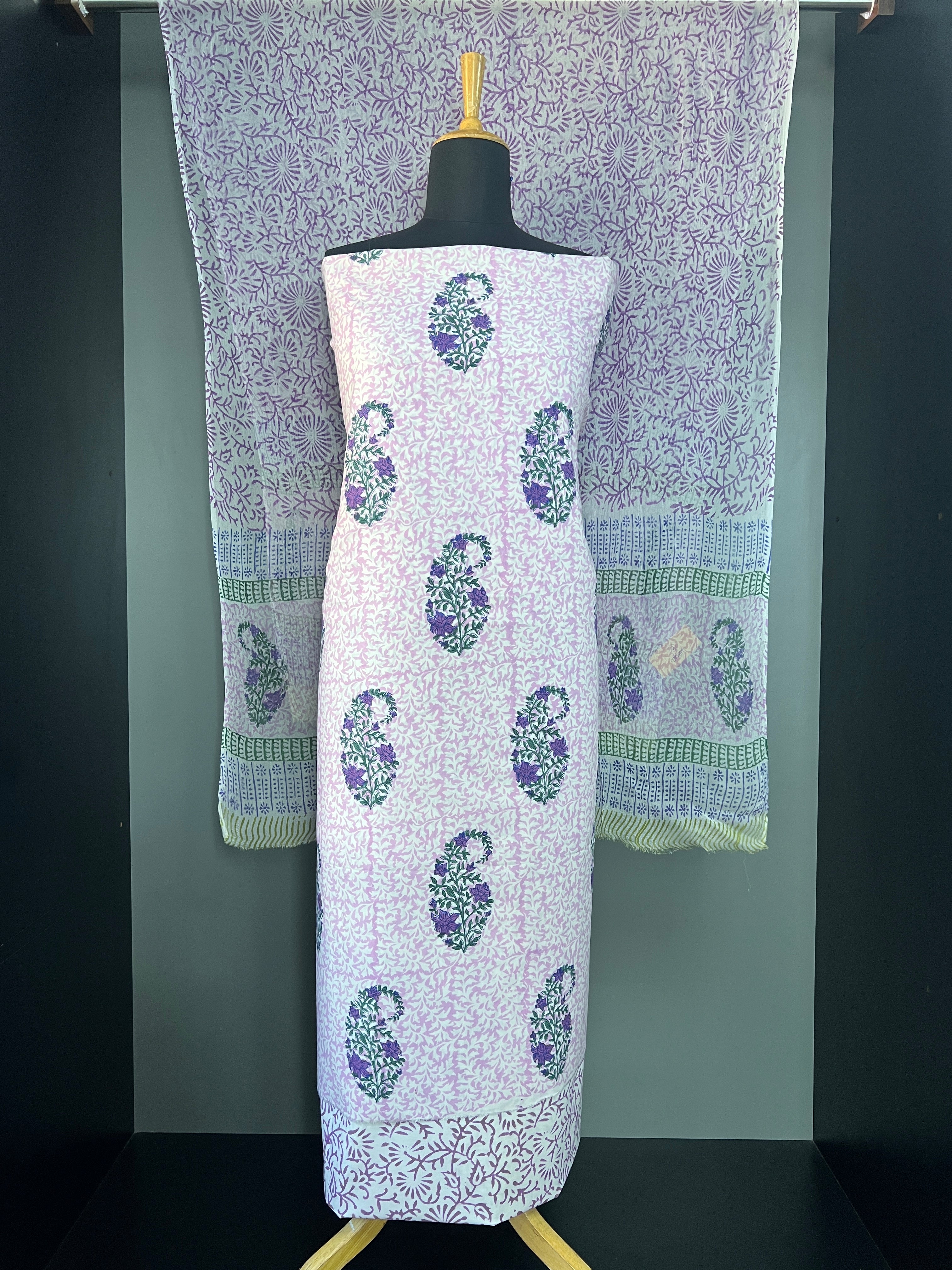 Printed Cotton Salwar Set | MF160