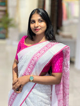 Jaal Pattern Cotton Saree | VDA180
