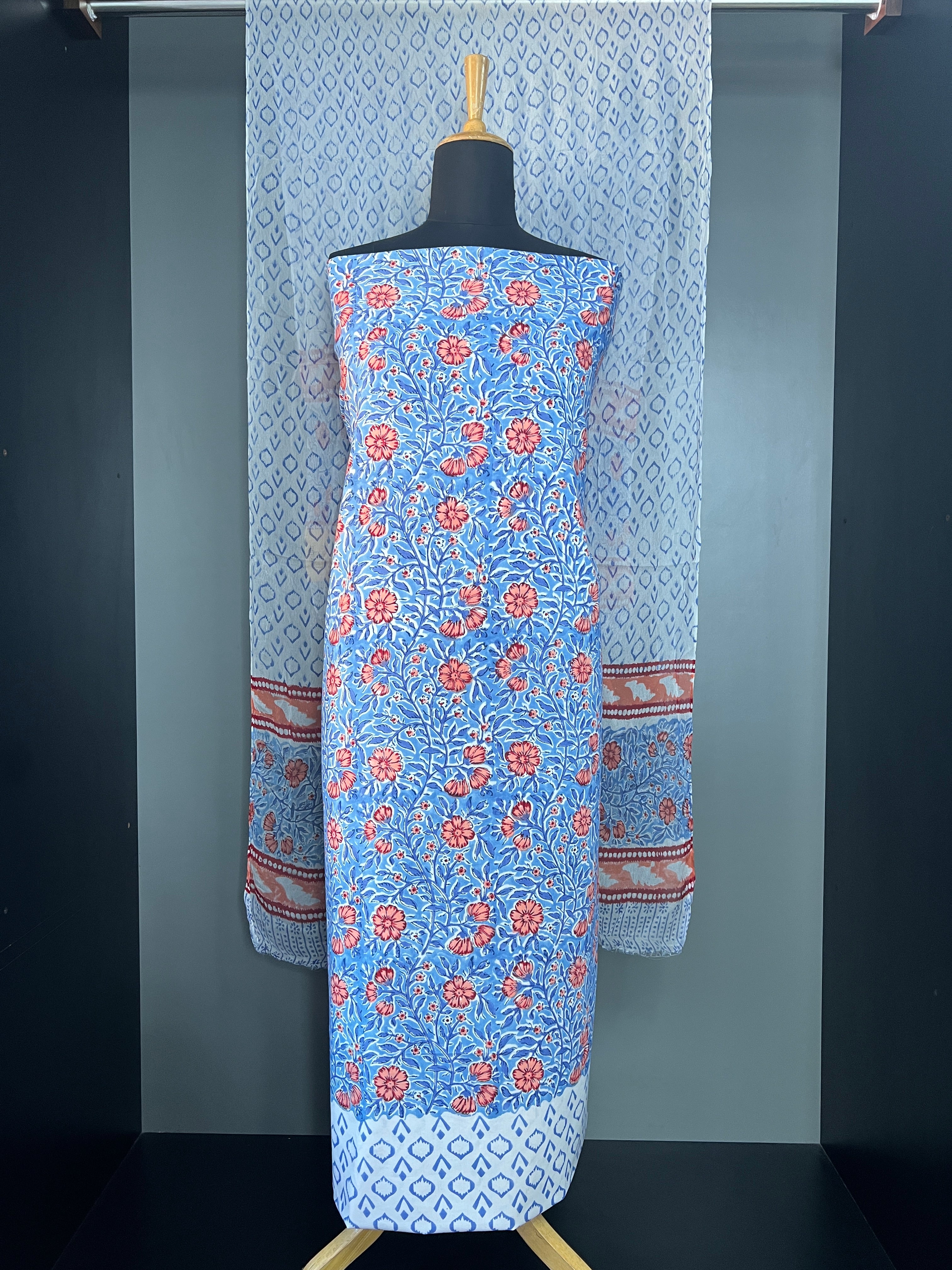 Printed Cotton Salwar Set | MF159