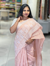 Cross Stitch Embroidery Detailed Cotton Saree | VDA193