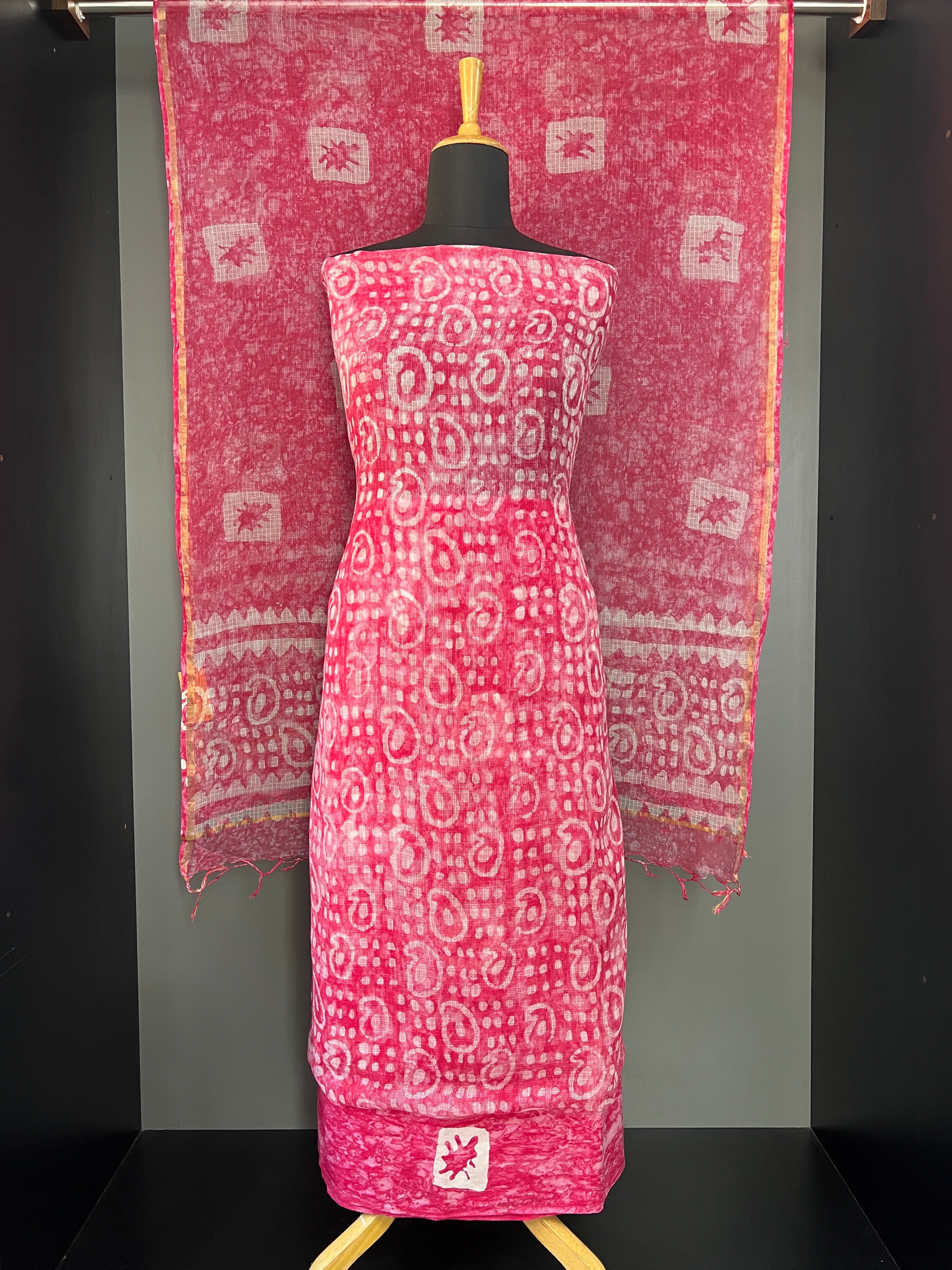 Block Printed Kota Salwar Set | JHF130