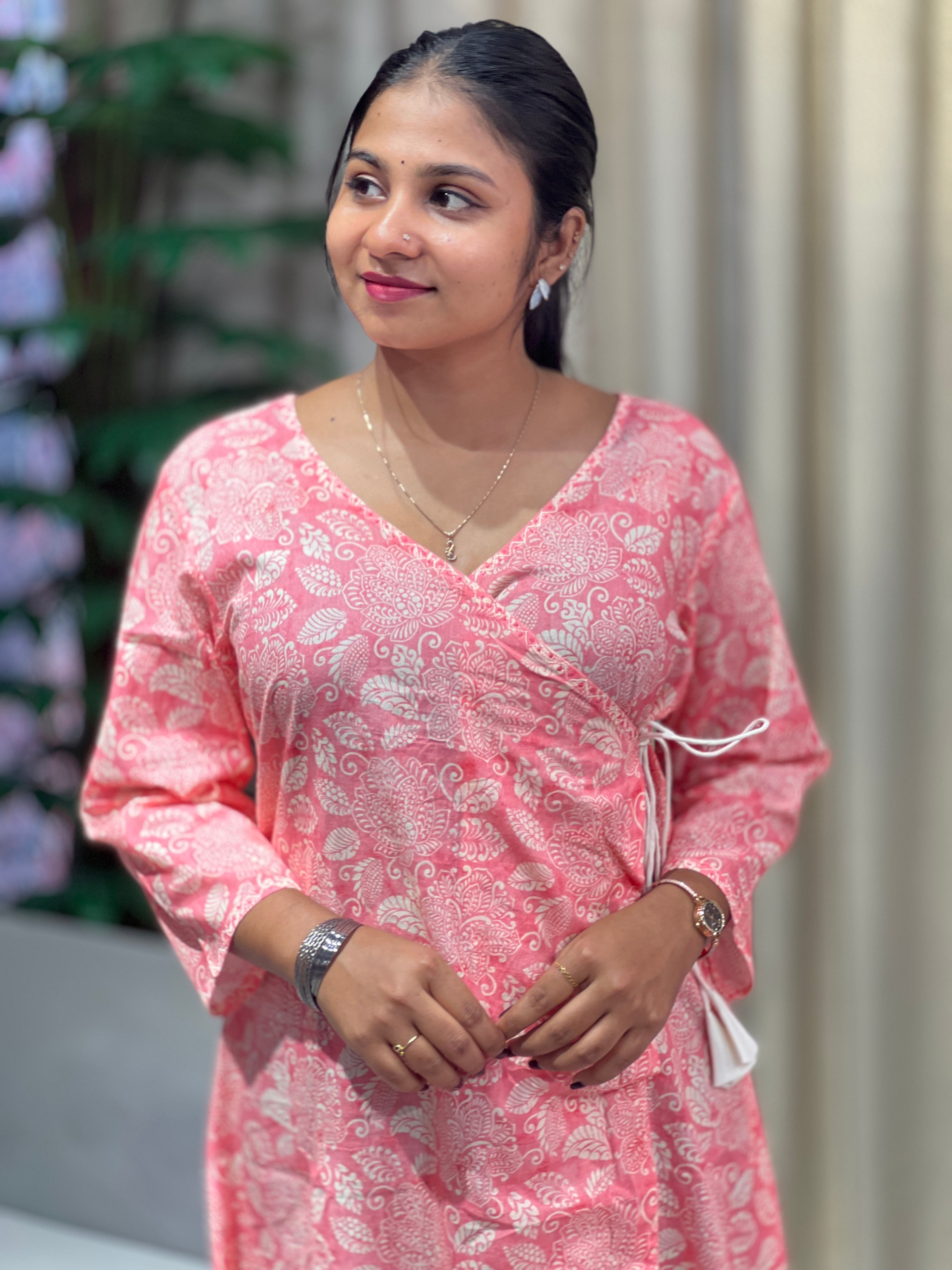 Printed Cotton Kurta | DNT997