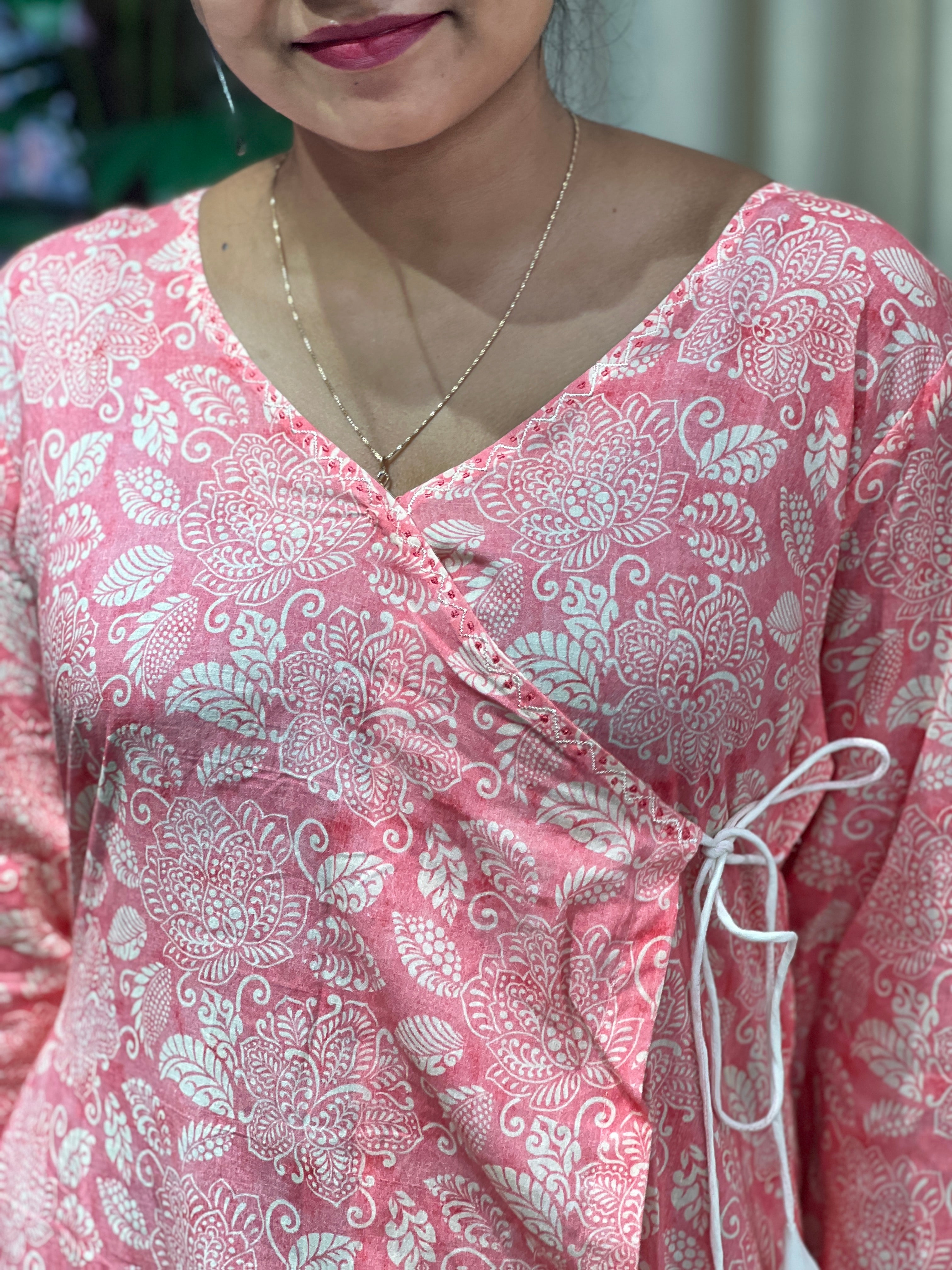 Printed Cotton Kurta | DNT997