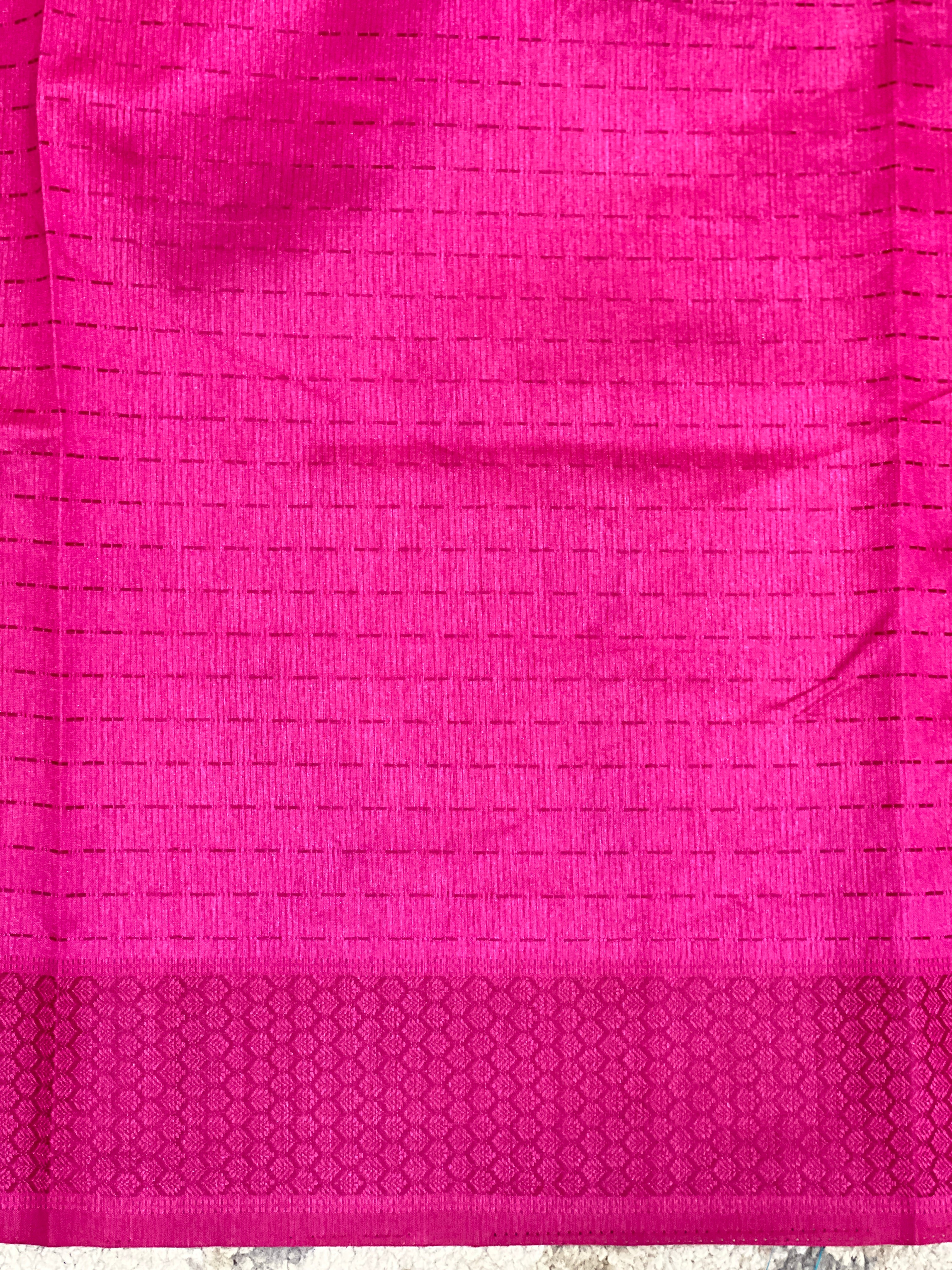 Line Weaved Pattern Semi Silk Saree | YNG1693