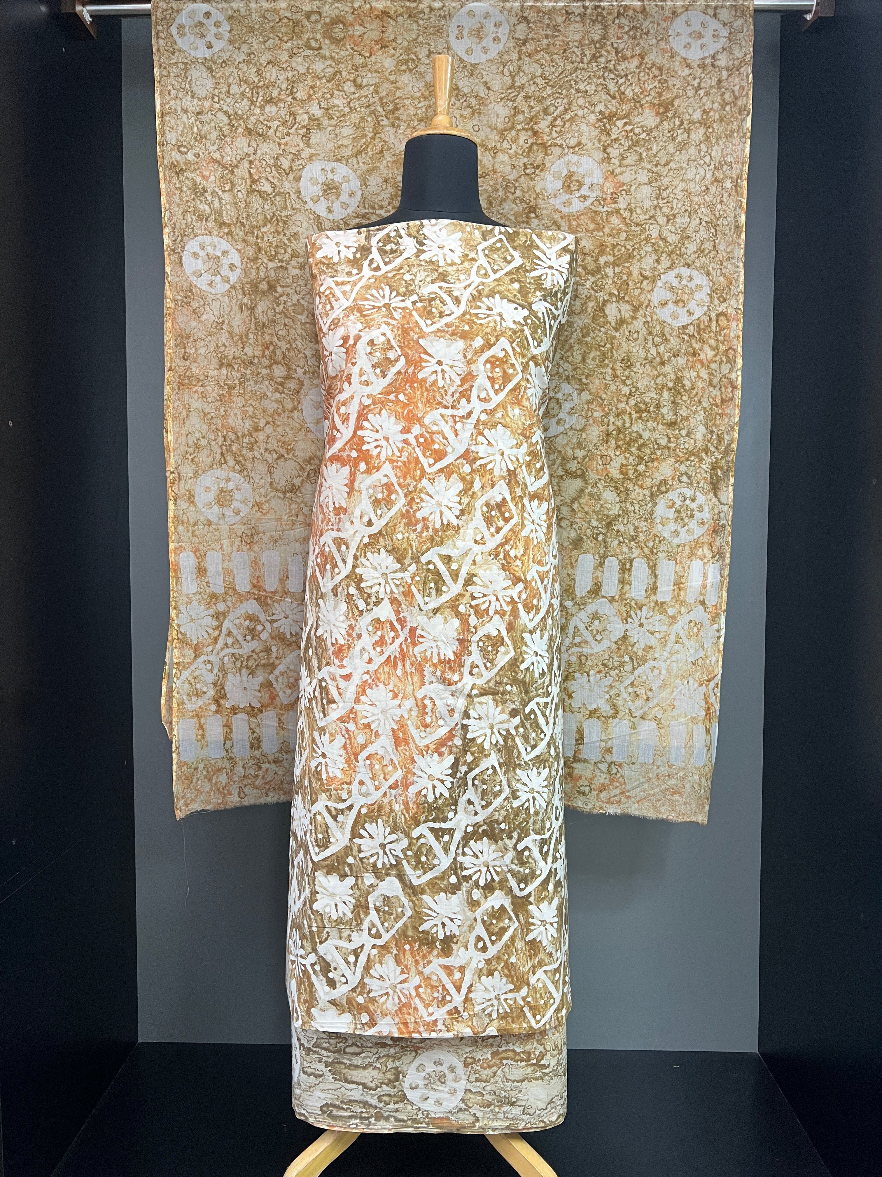 Block Printed Cotton Salwar Set |JHF102