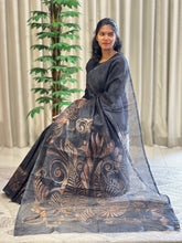 Digital Print Patterned Kota Saree | BLD1230