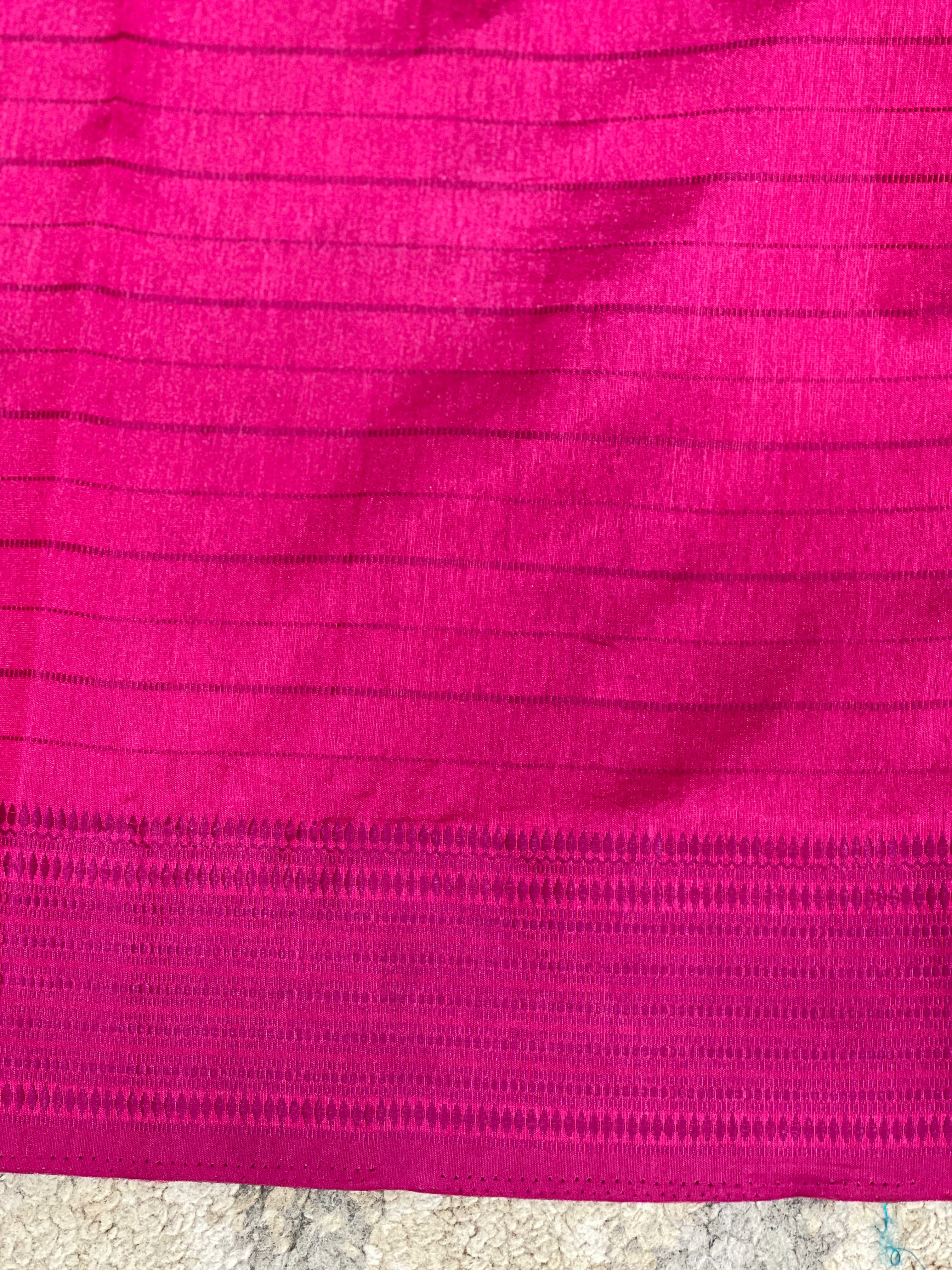 Line Weaved Pattern Semi Silk Saree | YNG1696