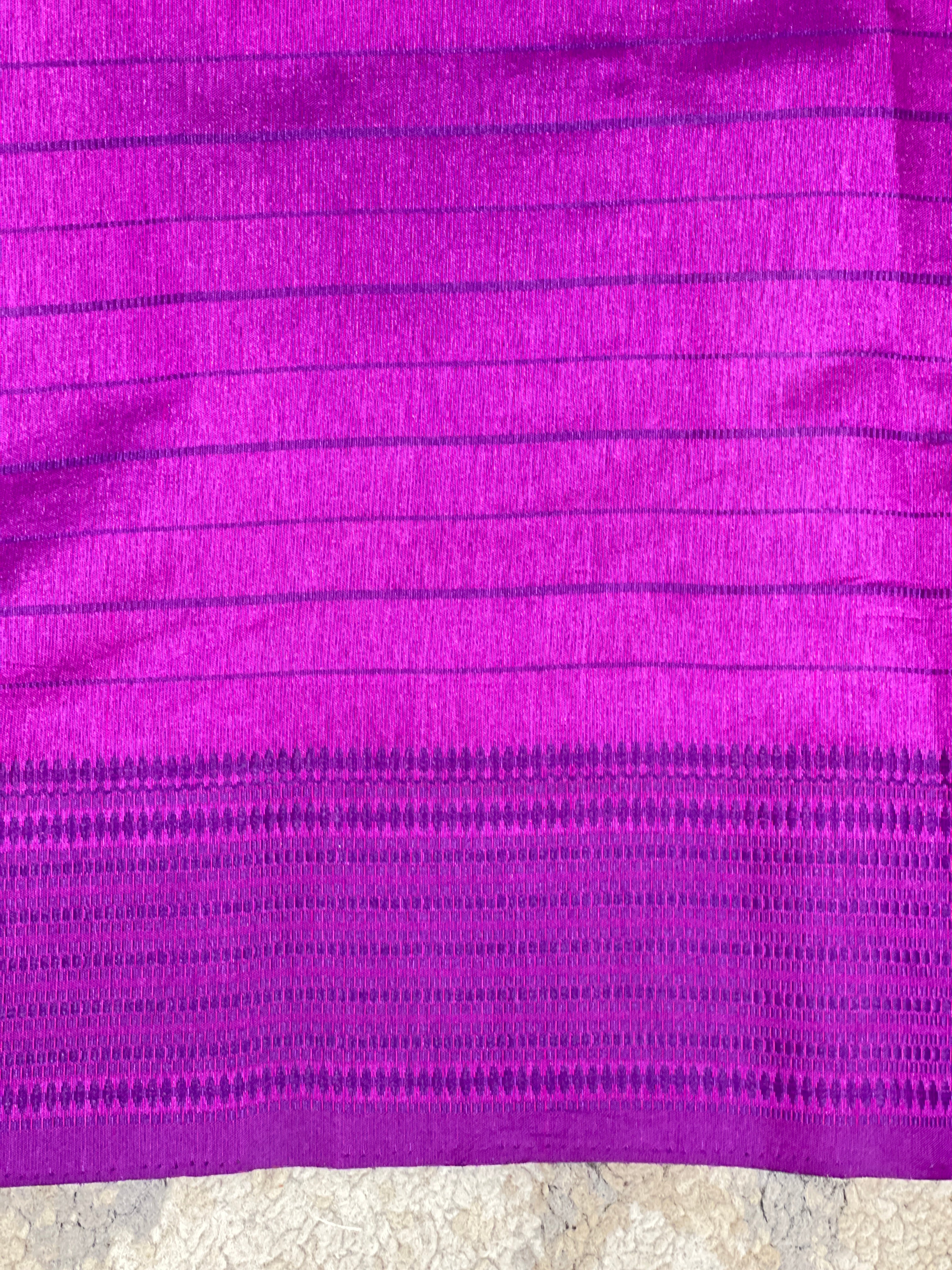 Line Weaved Pattern Semi Silk Saree | YNG1695