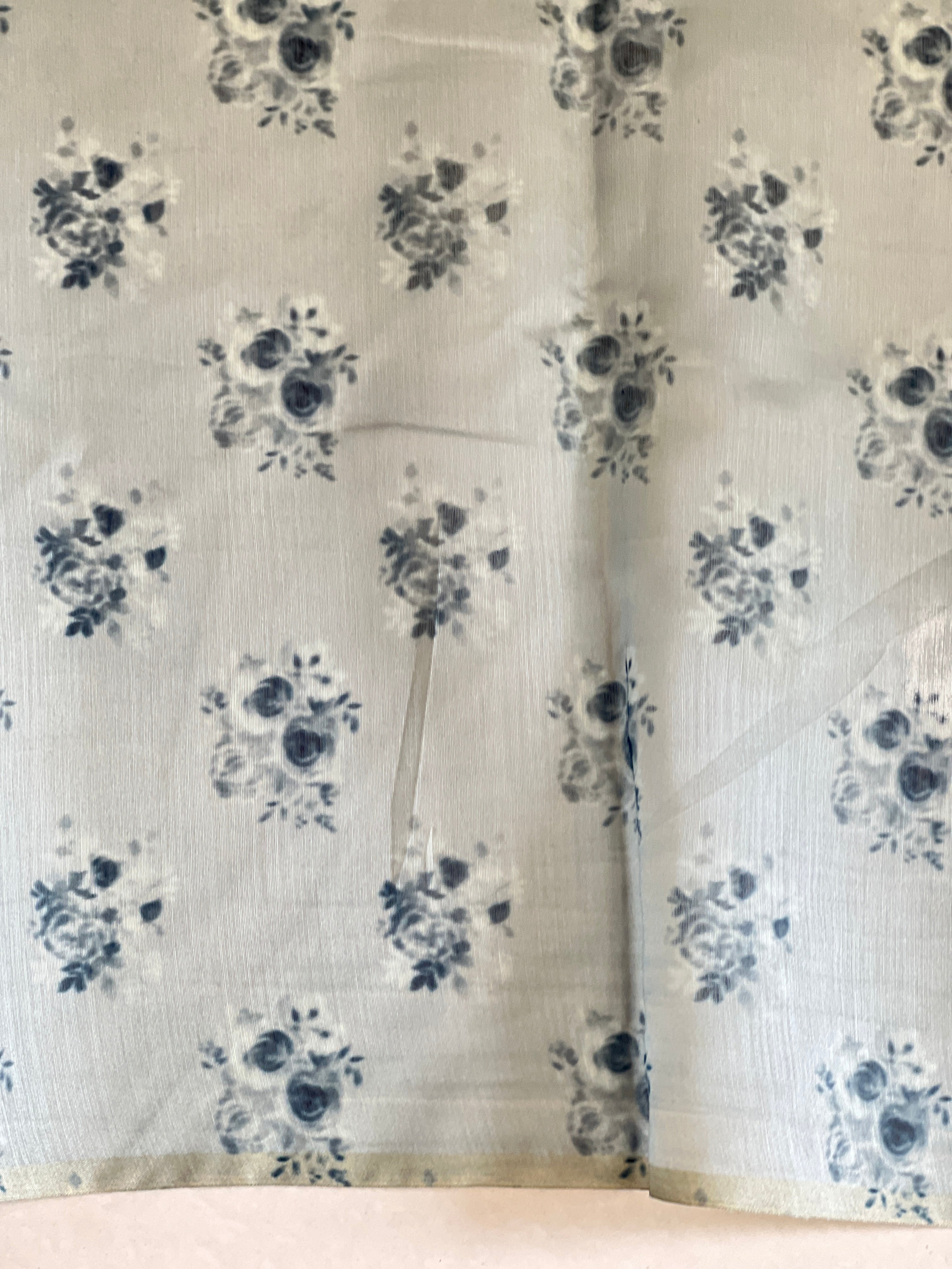 Digital Printed Floral Patterned Kota Saree | BLD1209