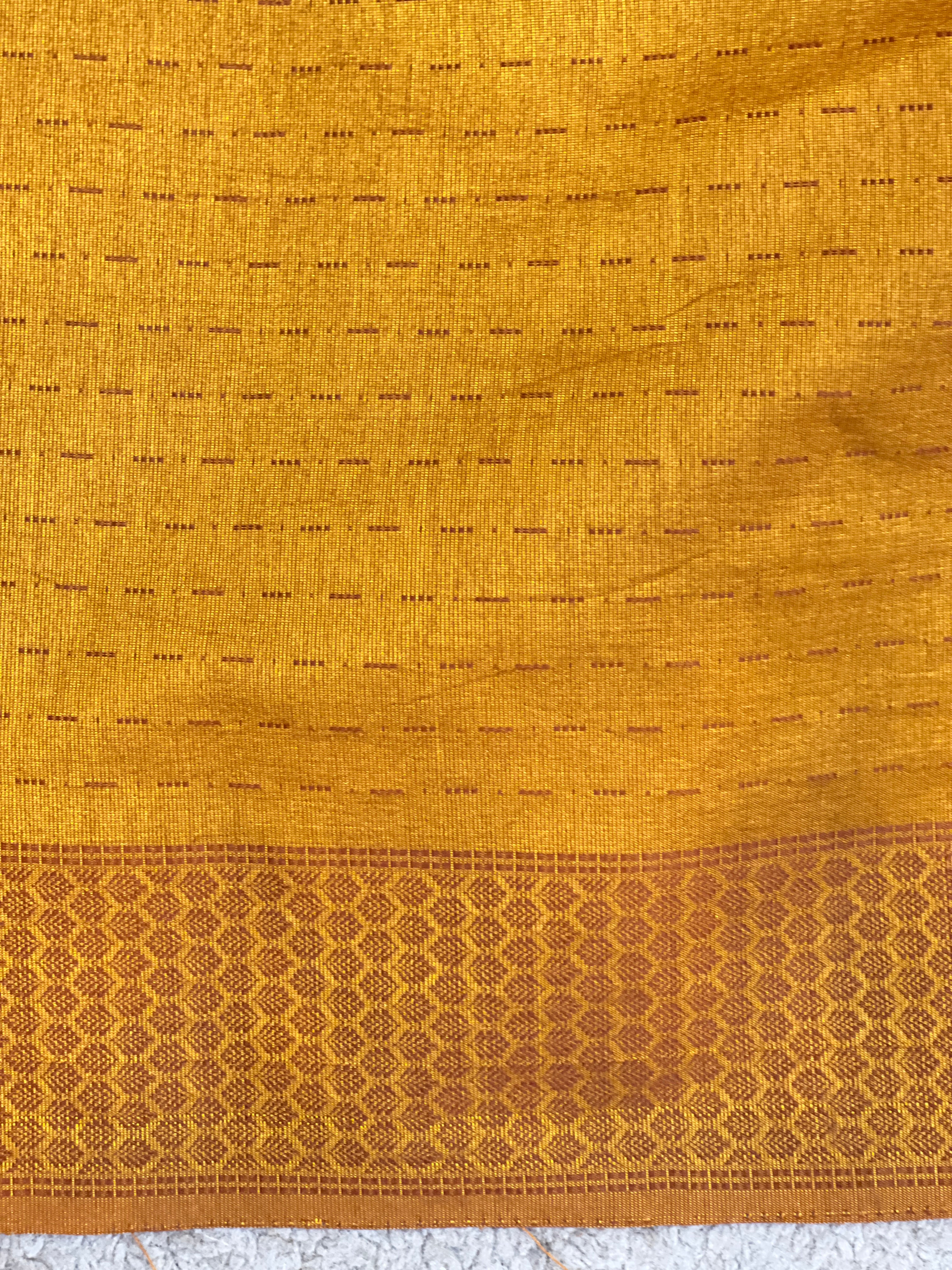 Line Weaved Pattern Semi Silk Saree | YNG1694