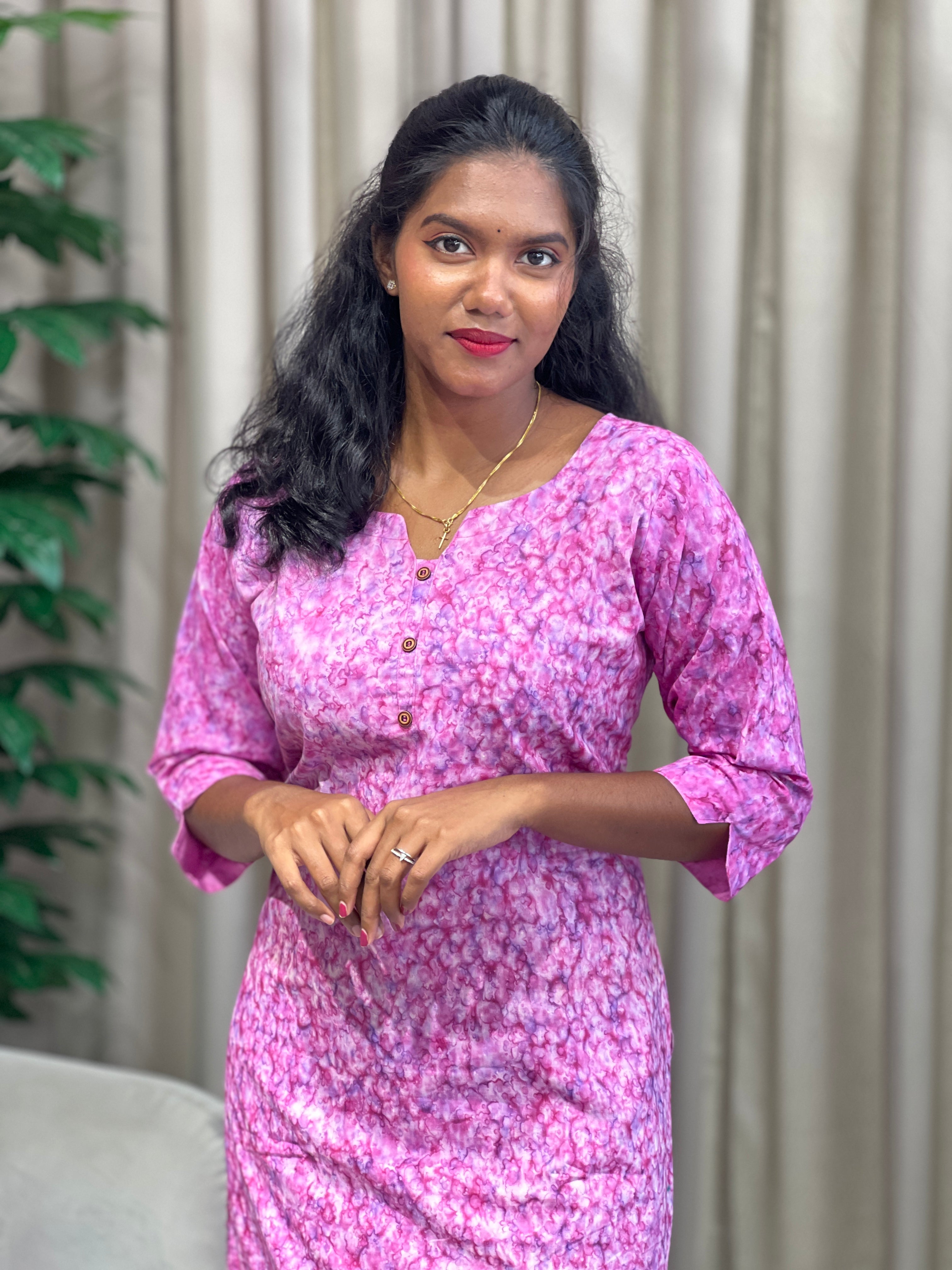 Printed Cotton Kurta | RMLA254