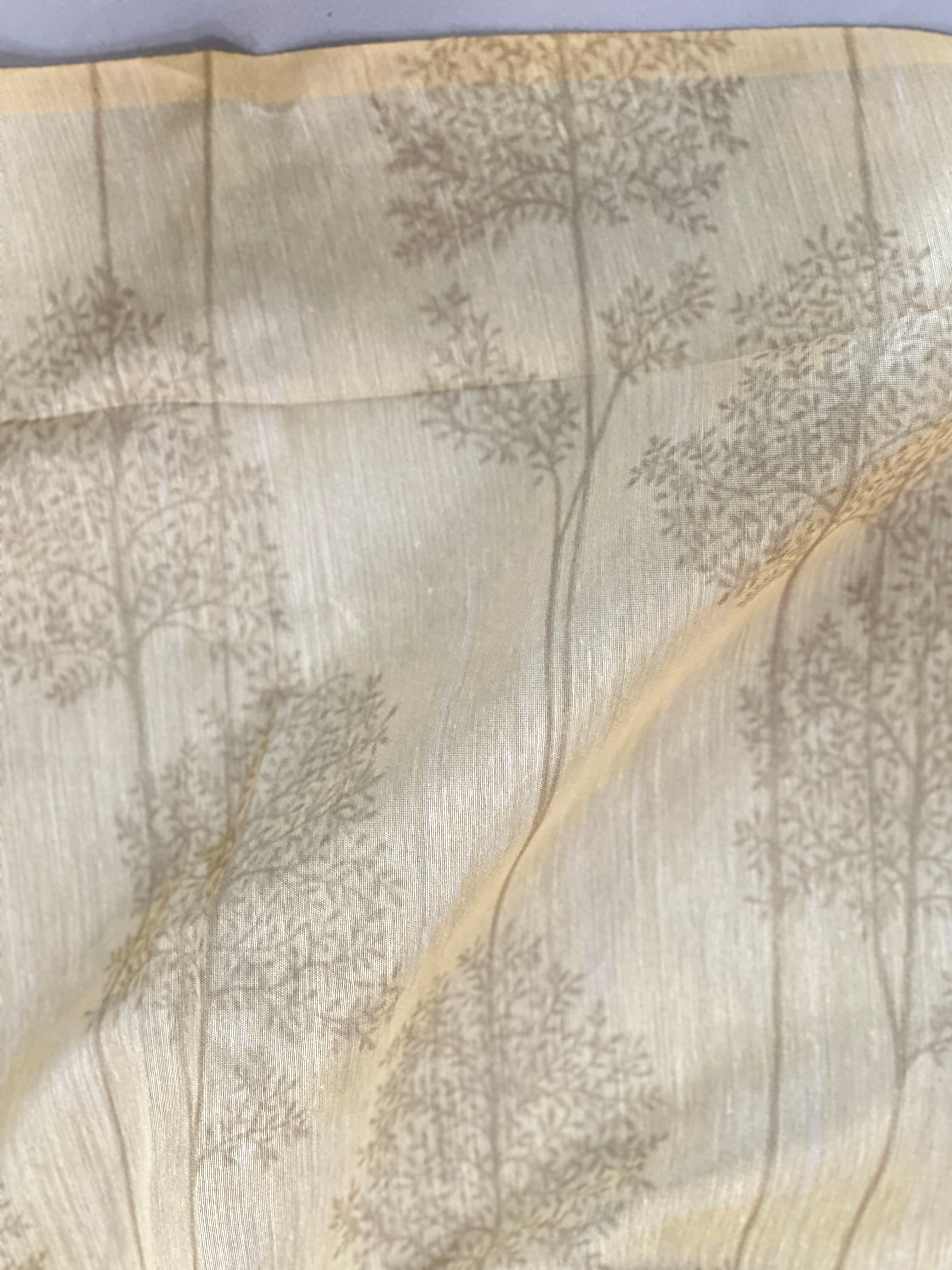 Floral Digital Print Detailed Supernet Kota Saree | BLD1205