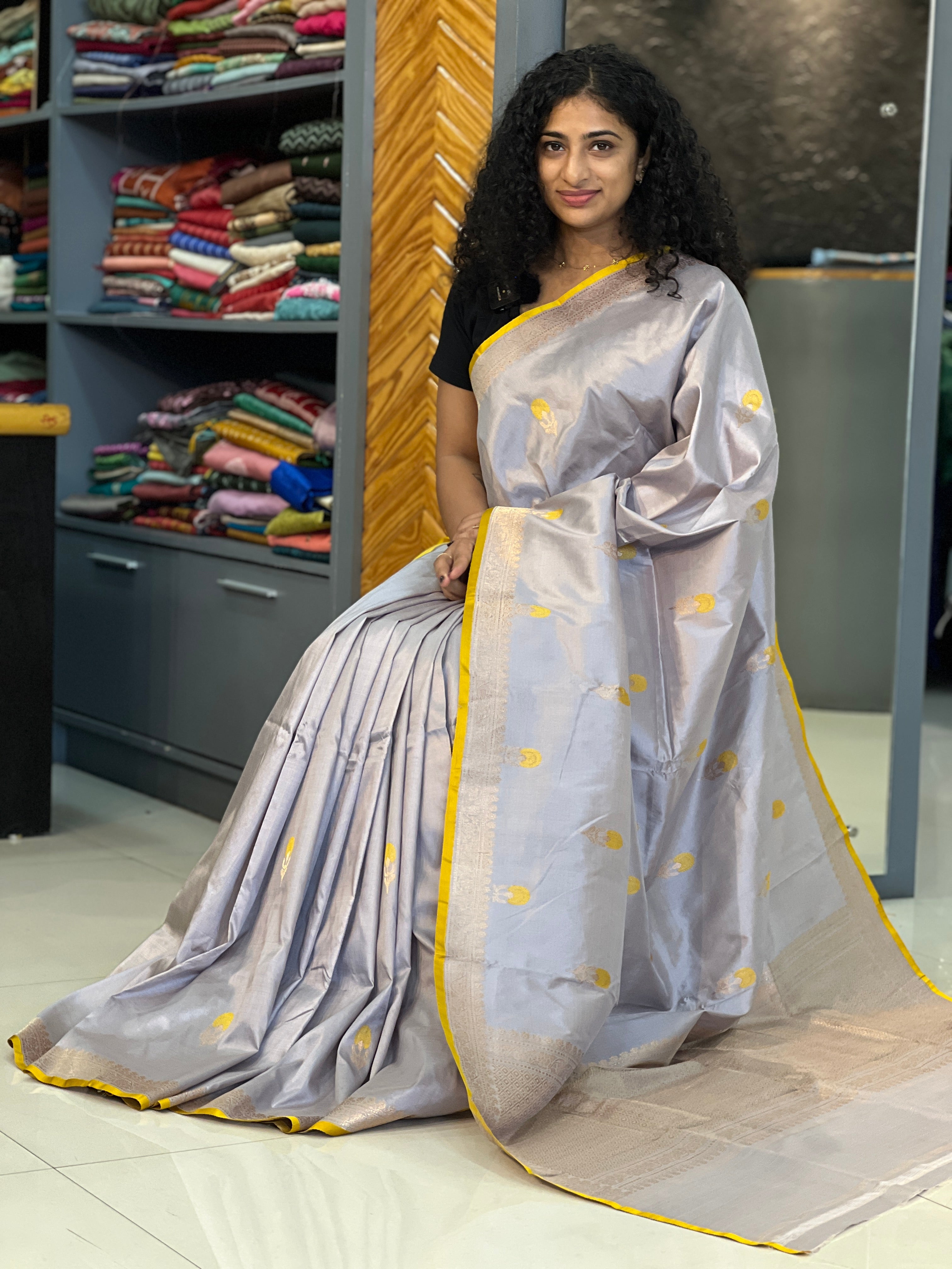 Hand Loom Banarasi Pure Silk Saree | NO127