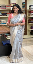 Banarasi Weaved Linen Saree | BHH131