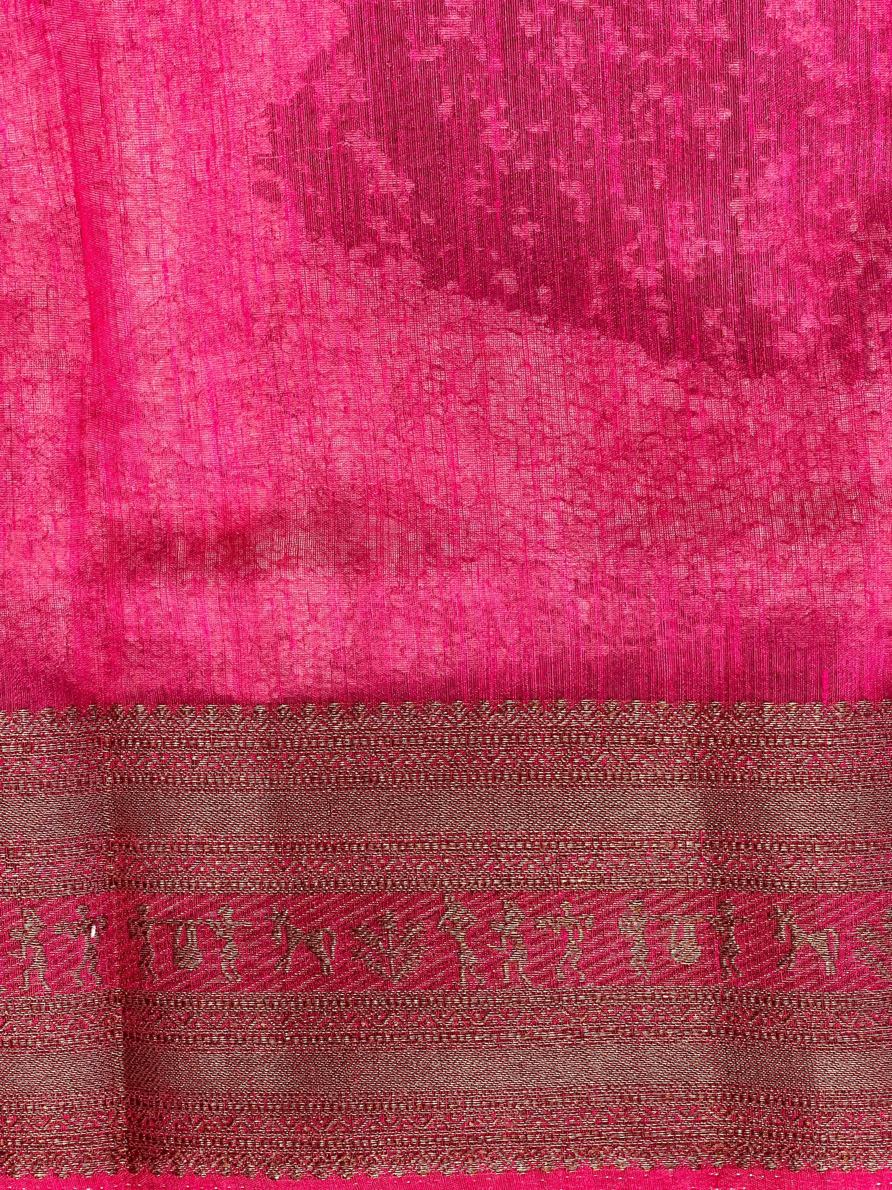 Warli Border Detailed Cotton Silk Saree | YNG989