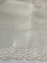 Machine Embroidery Crushed Shimmer Organza Saree | BLD1473