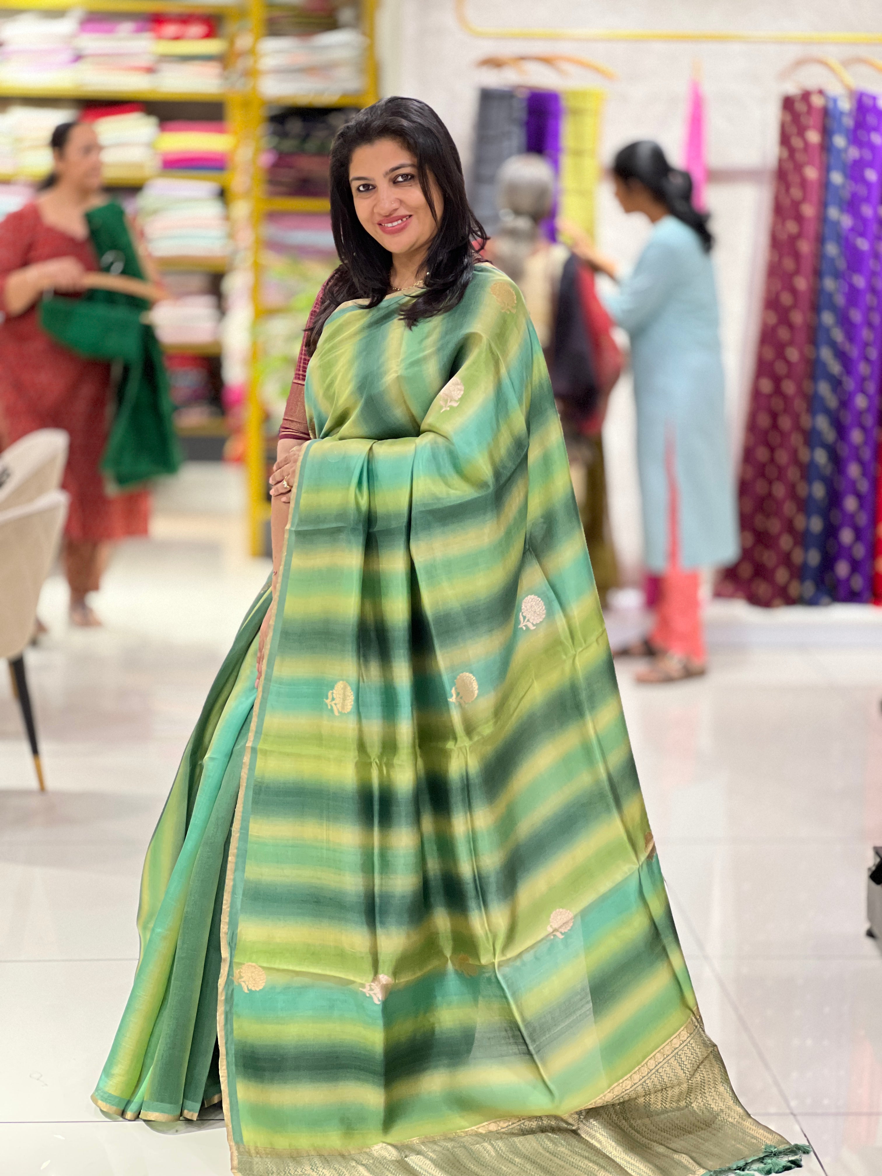 Banarasi Buta Weaved Pune Silk Saree |SYC103