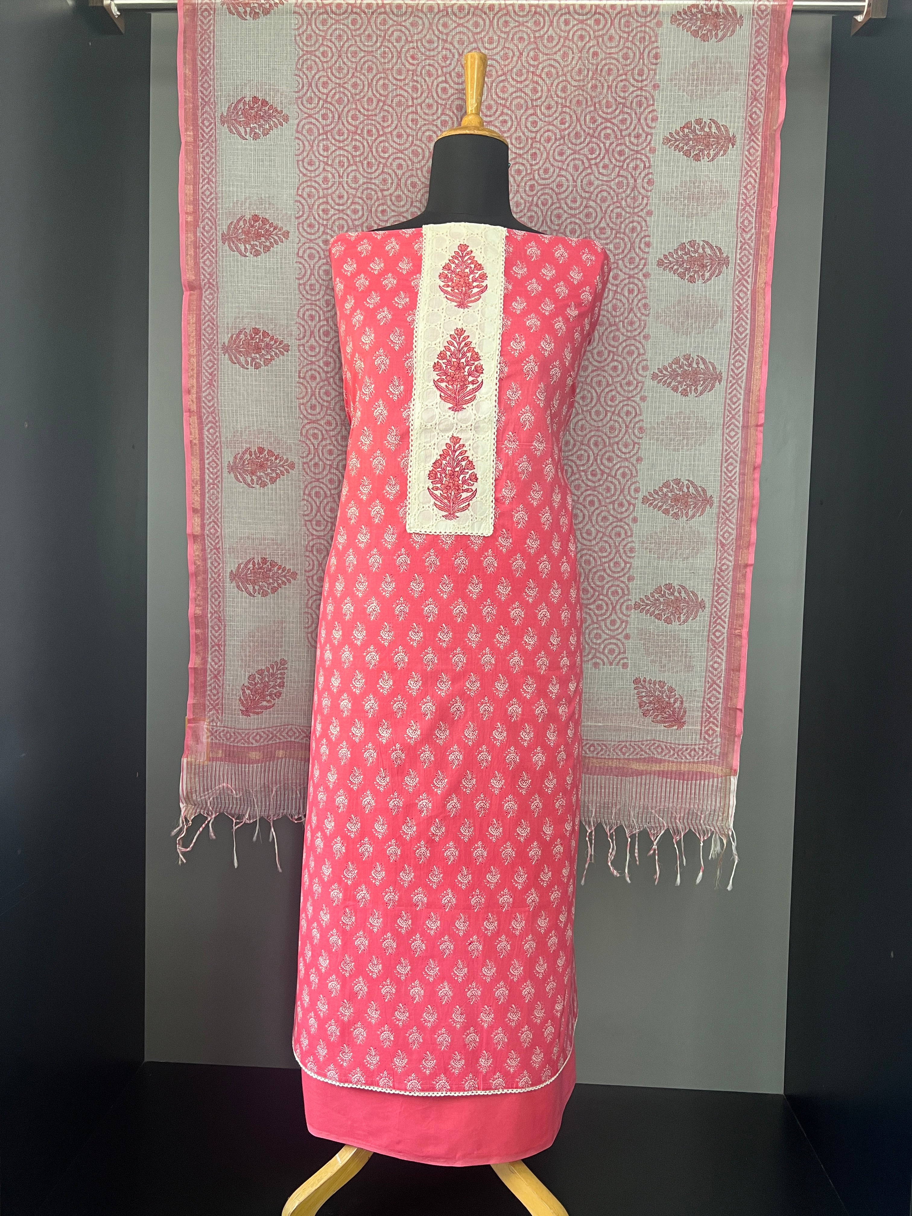 Hand Block Printed Cotton Salwar Set | SSC118