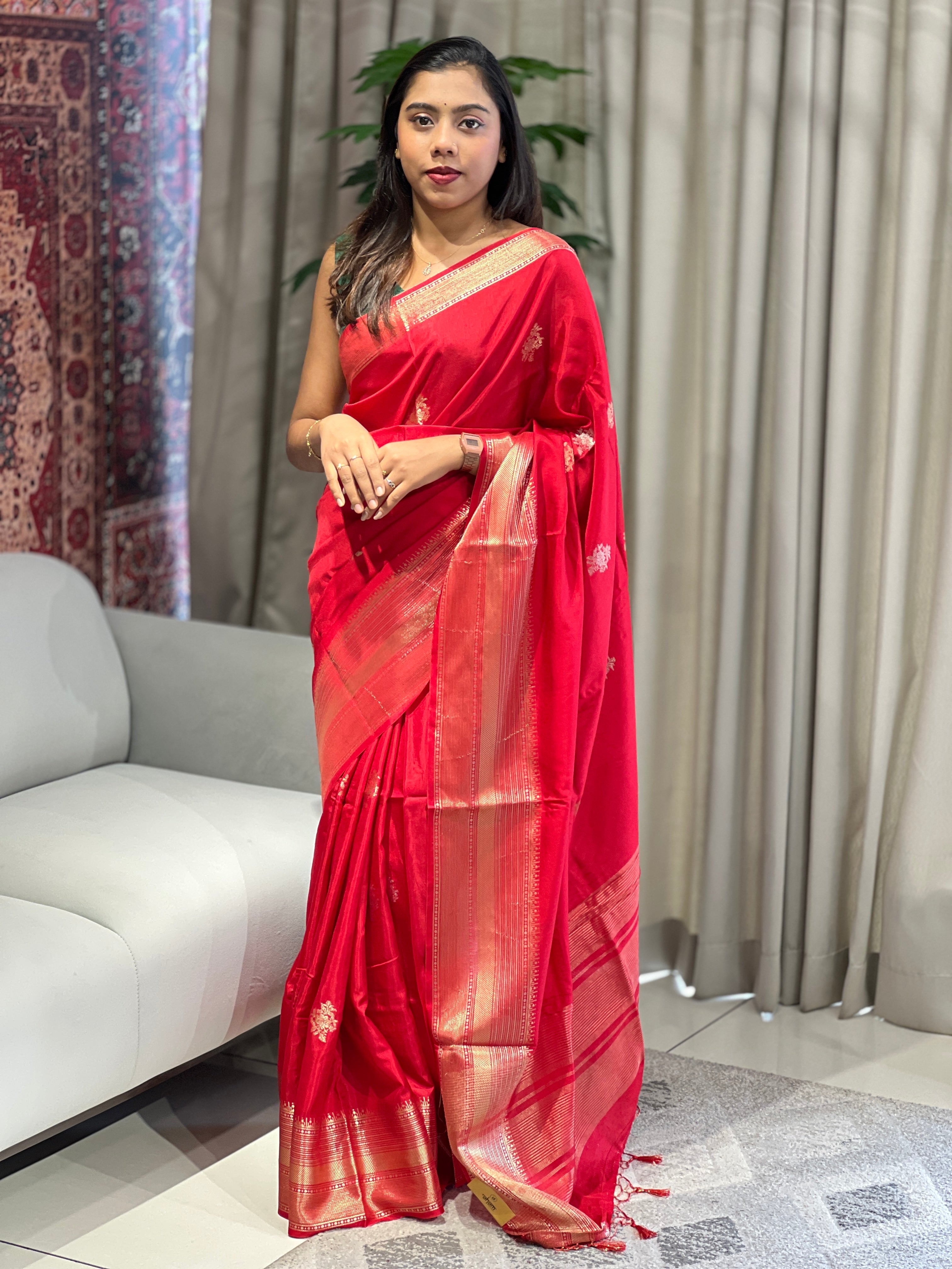 Zari Woven Banarasi Saree | NN418