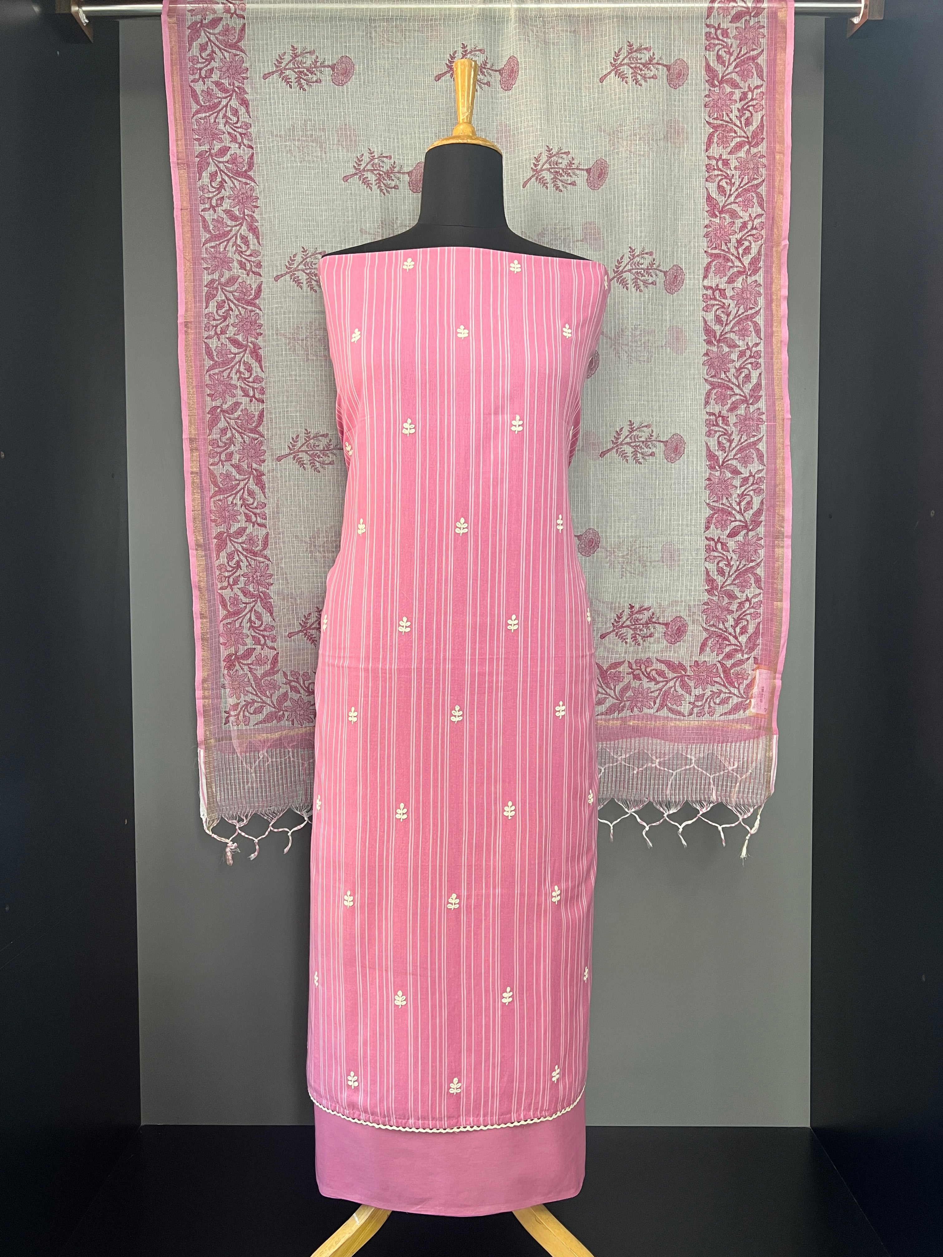 Stripe Pattern Cotton Salwar Set | SSC125