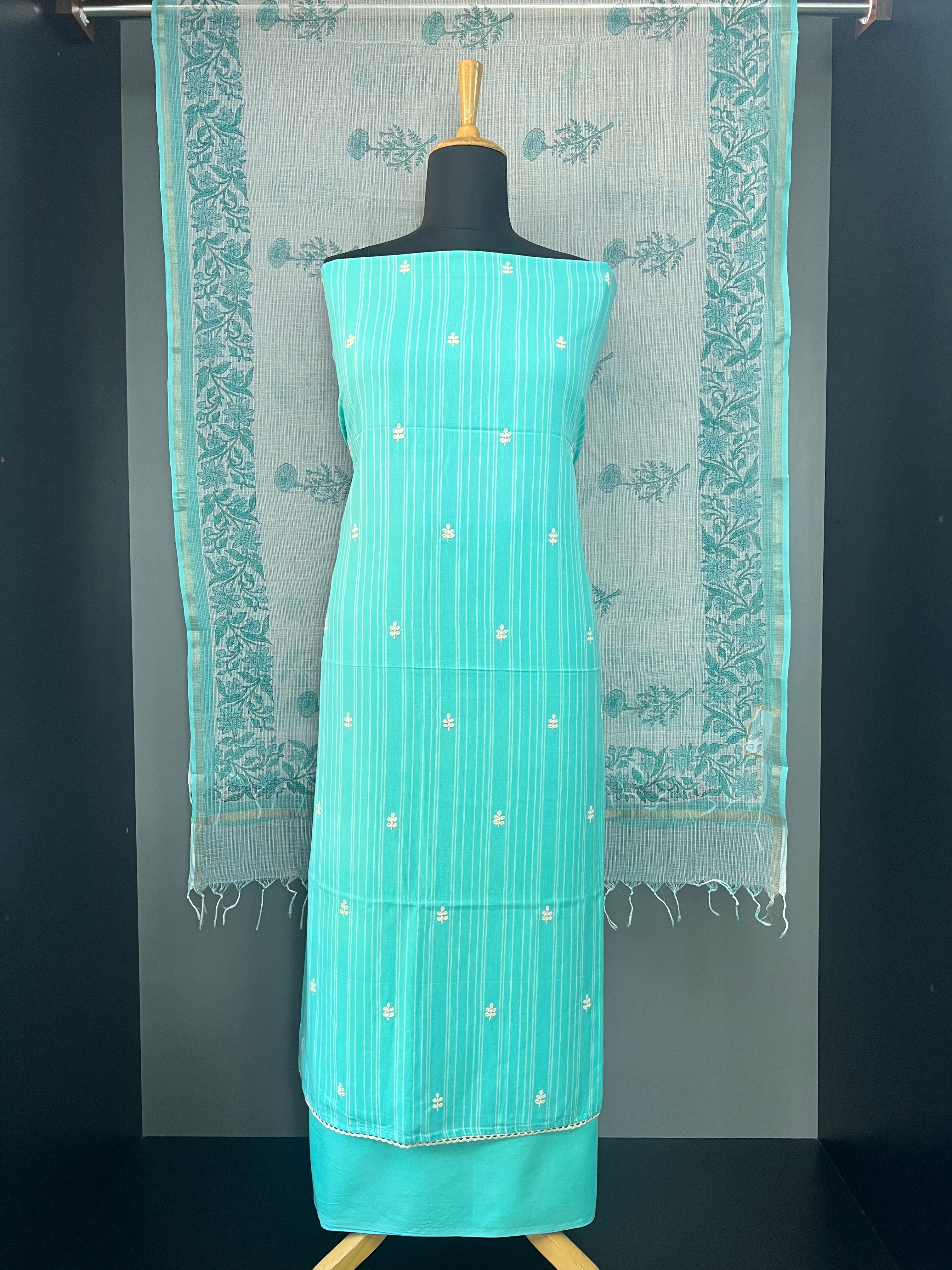 Stripe Pattern Cotton Salwar Set | SSC127
